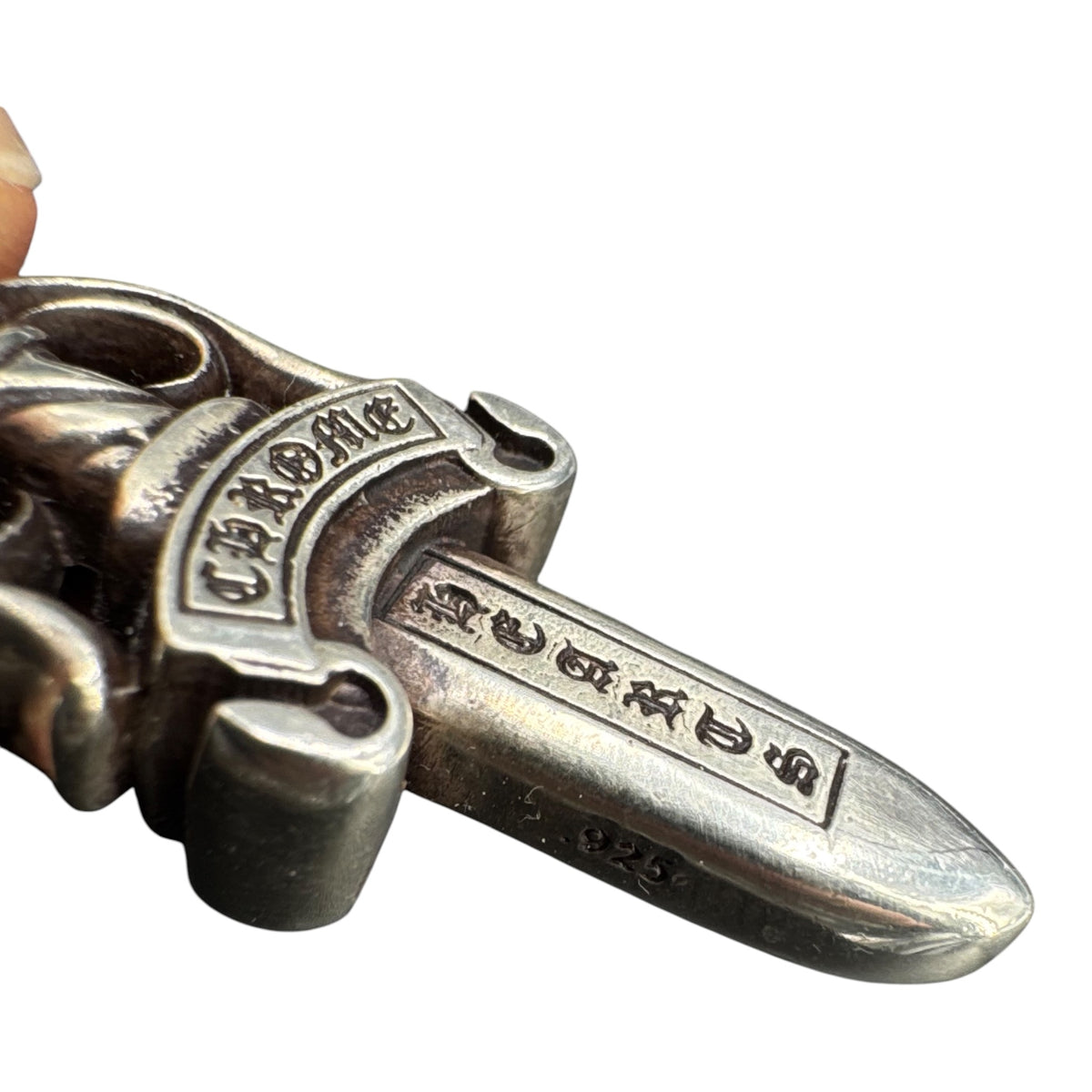 Double Dagger Pendant Chrome Hearts