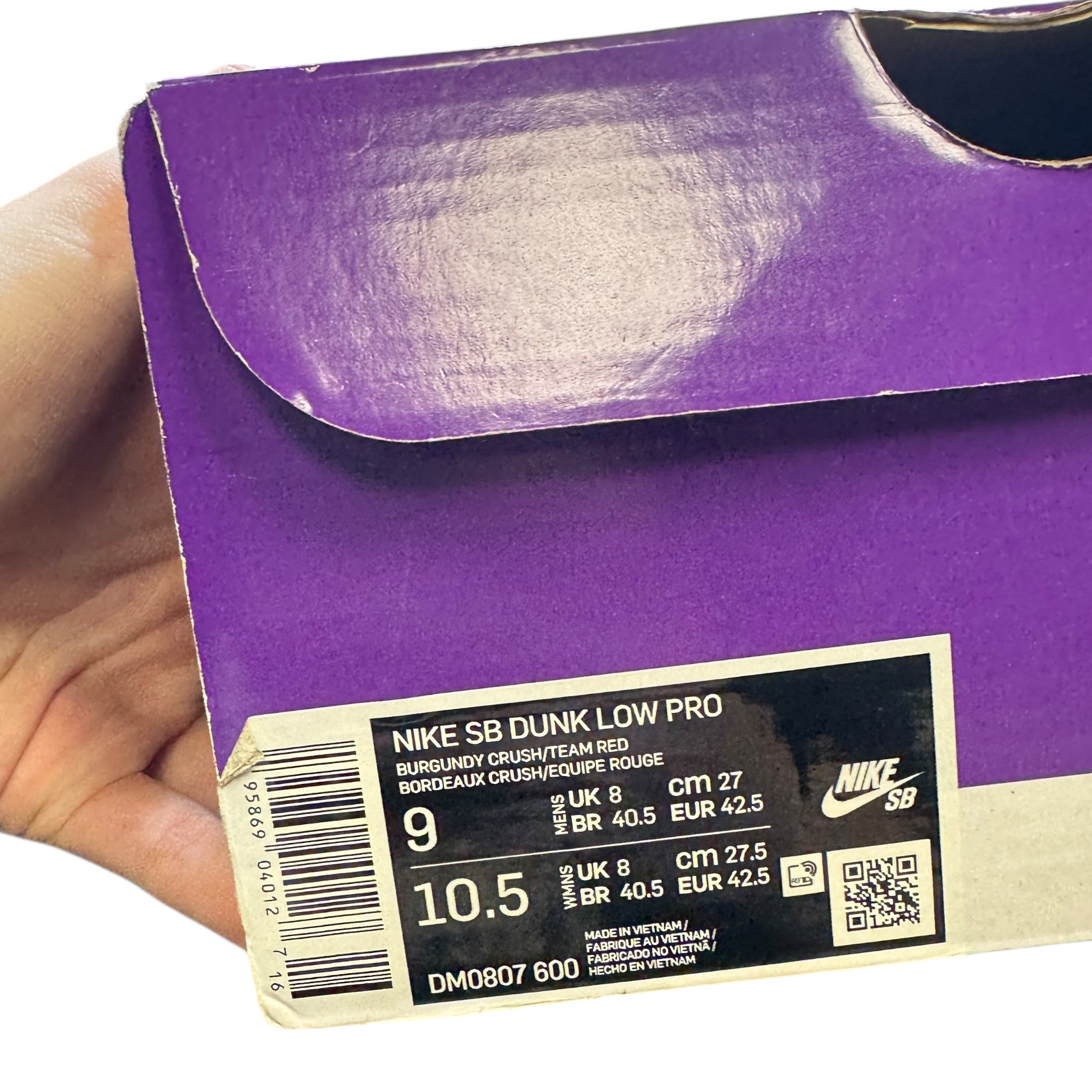 Dunk SB Cherry (42.5EU)