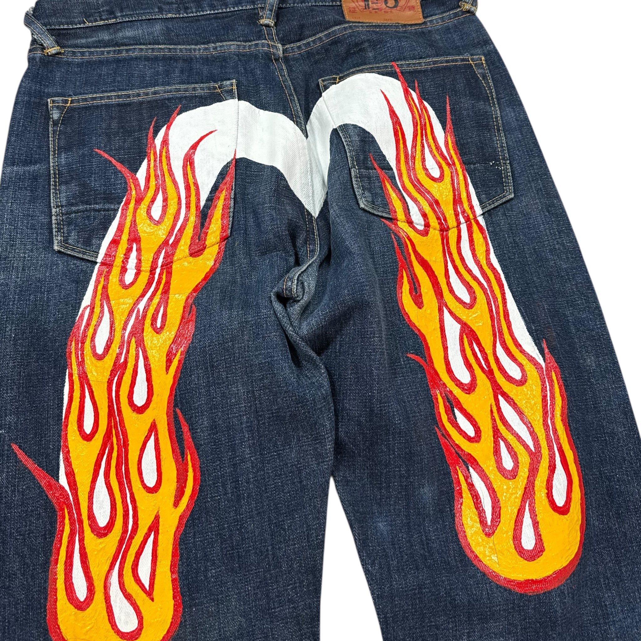 Jean baggy Evisu Daicock (L)