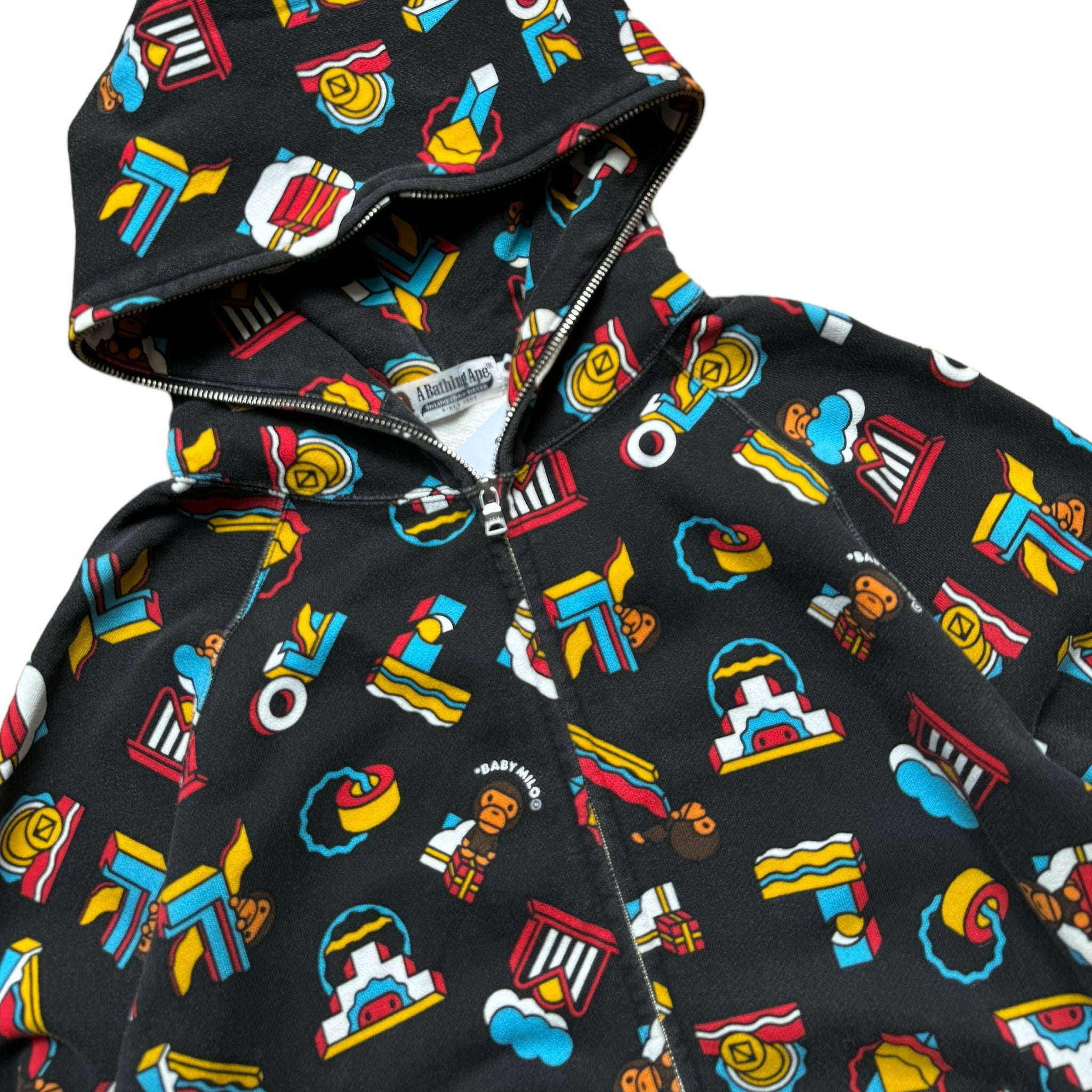 Sweatshirt mit durchgehendem Reißverschluss Bape Vintage (M)