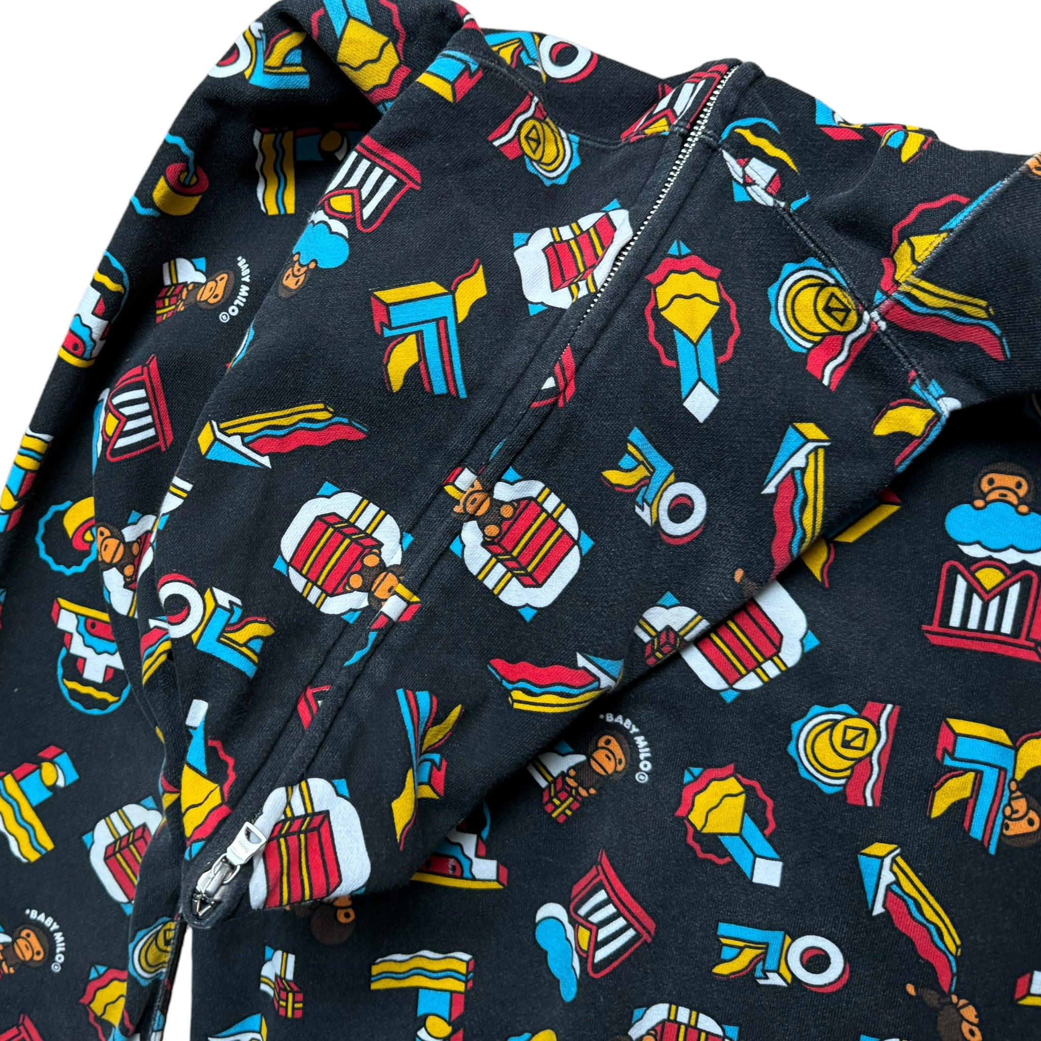 Sweatshirt mit durchgehendem Reißverschluss Bape Vintage (M)