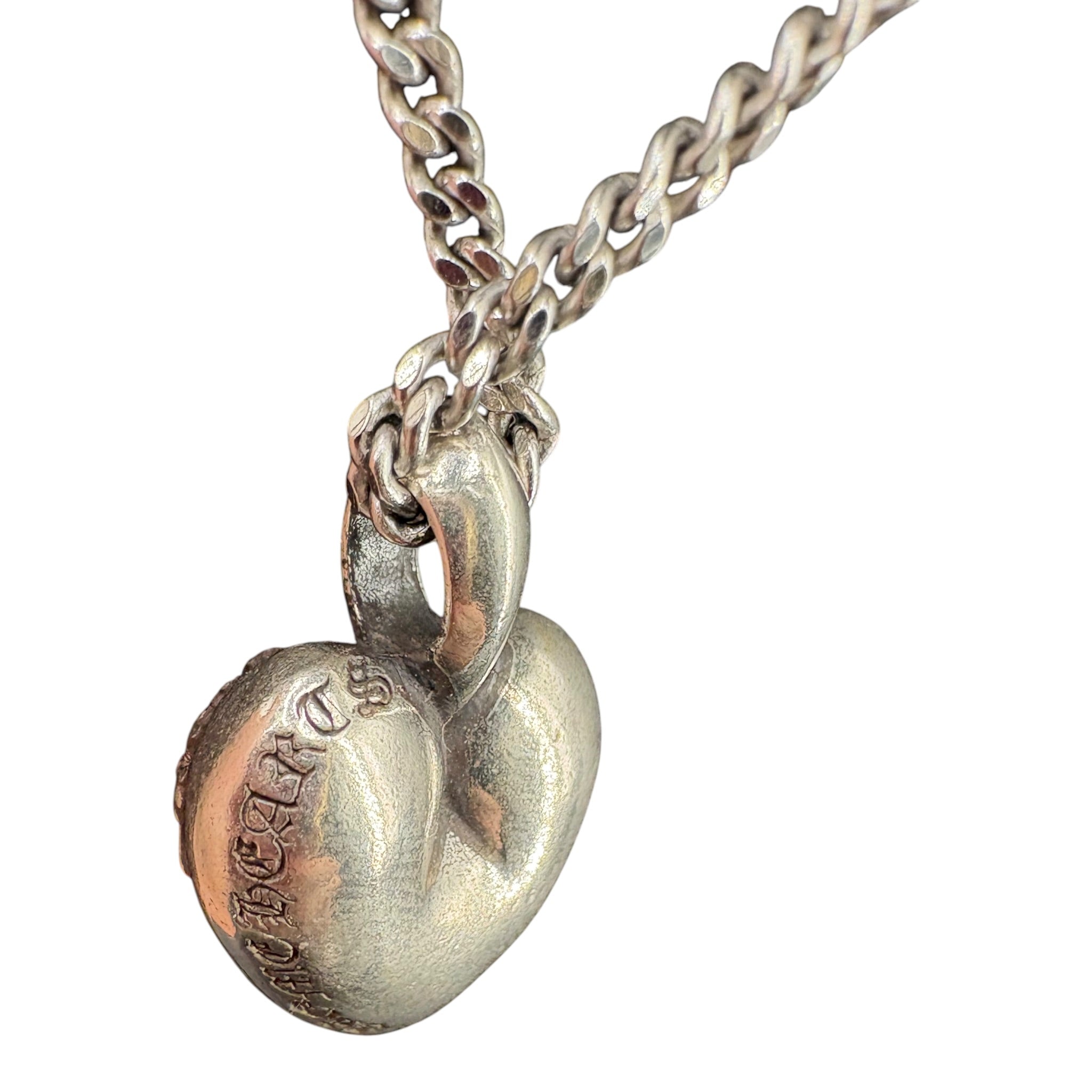 Pendentif Chrome Hearts Cross Hearts argent 925