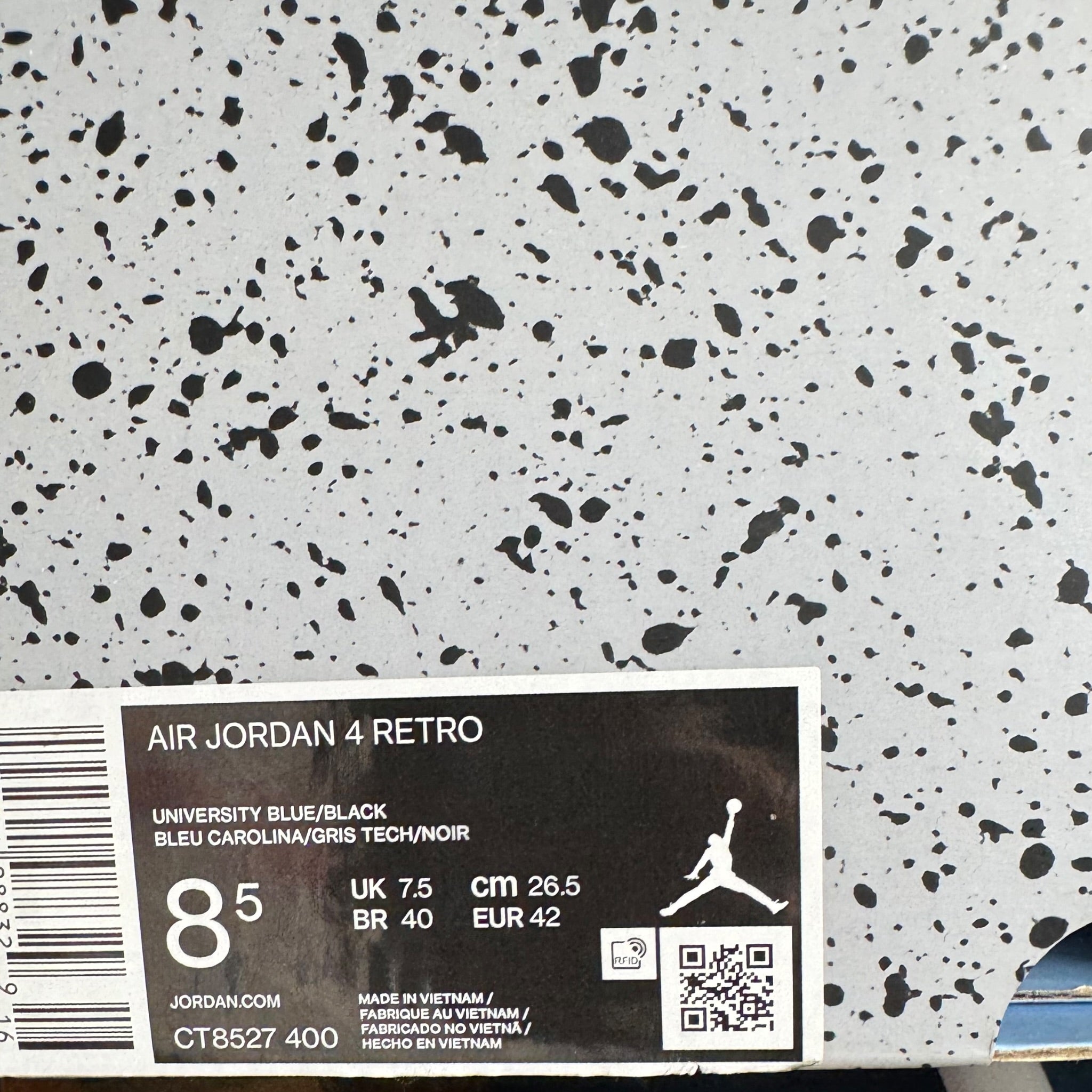 Jordan 4 University Blue (42EU)