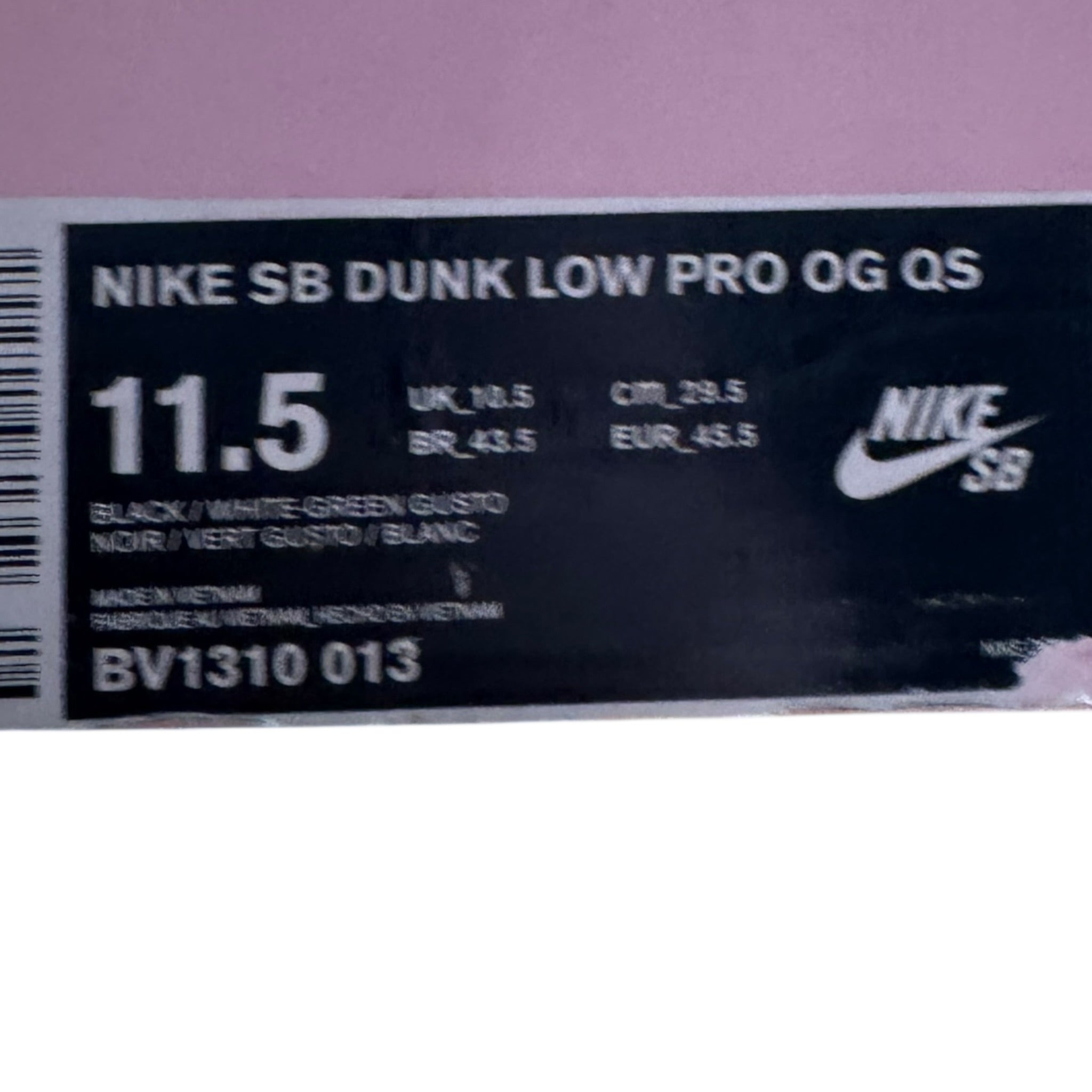 Dunk SB Panda Pigeon (45.5EU)