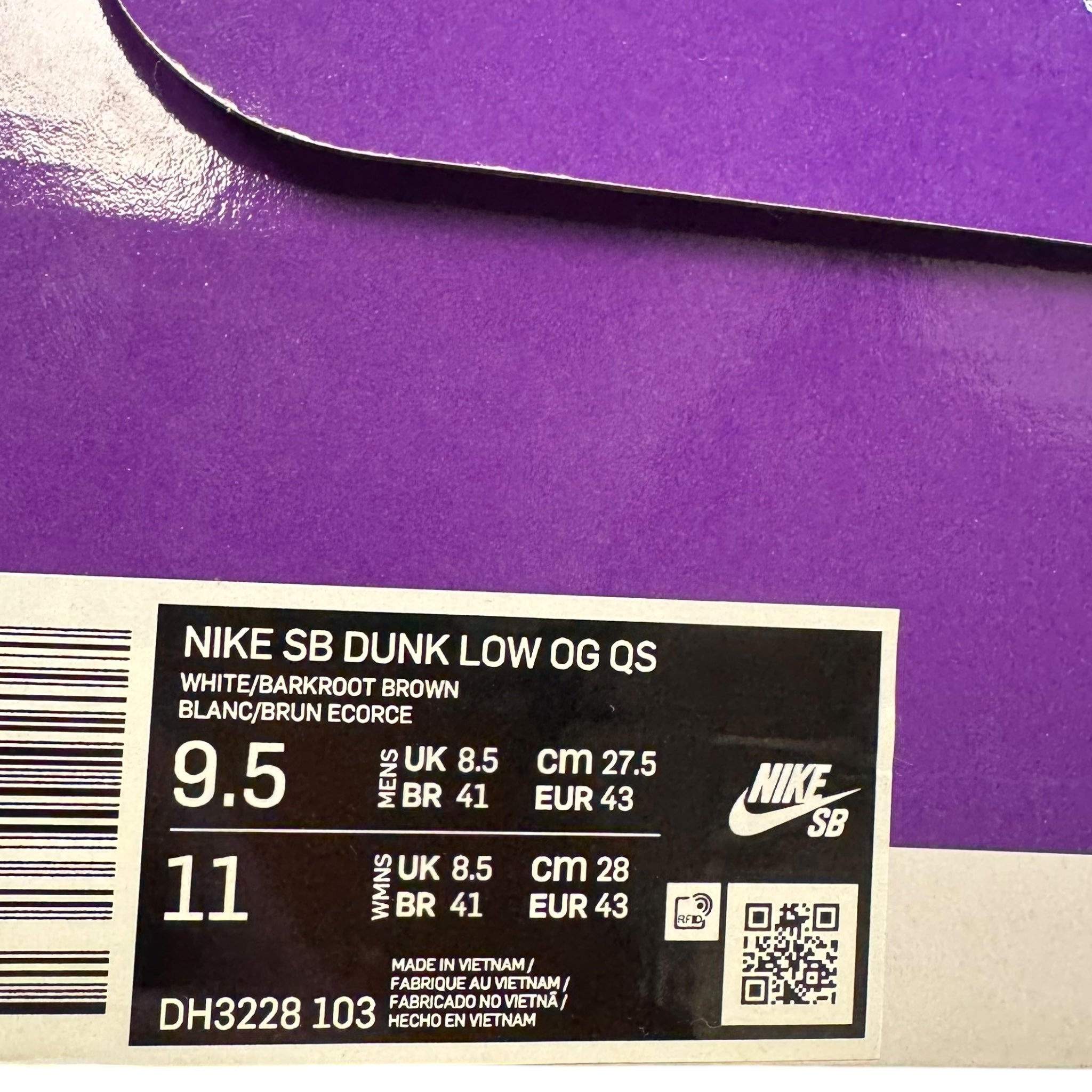 Dunk SB Supreme Stars Barkroot Marron (43EU)