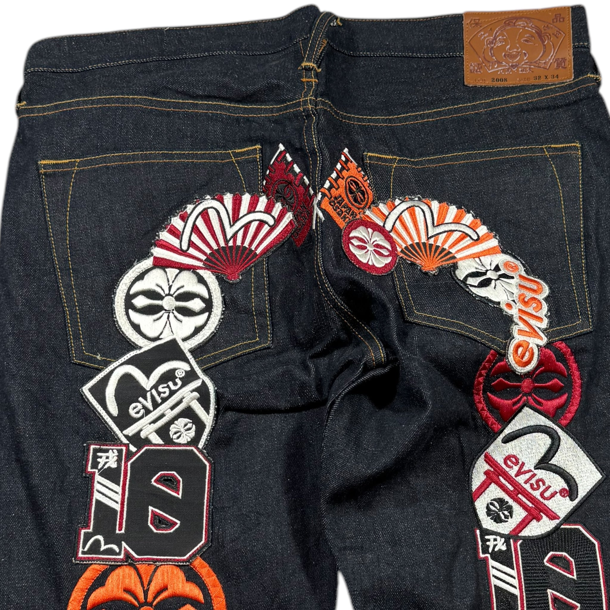 Jean baggy Evisu daicock (M)