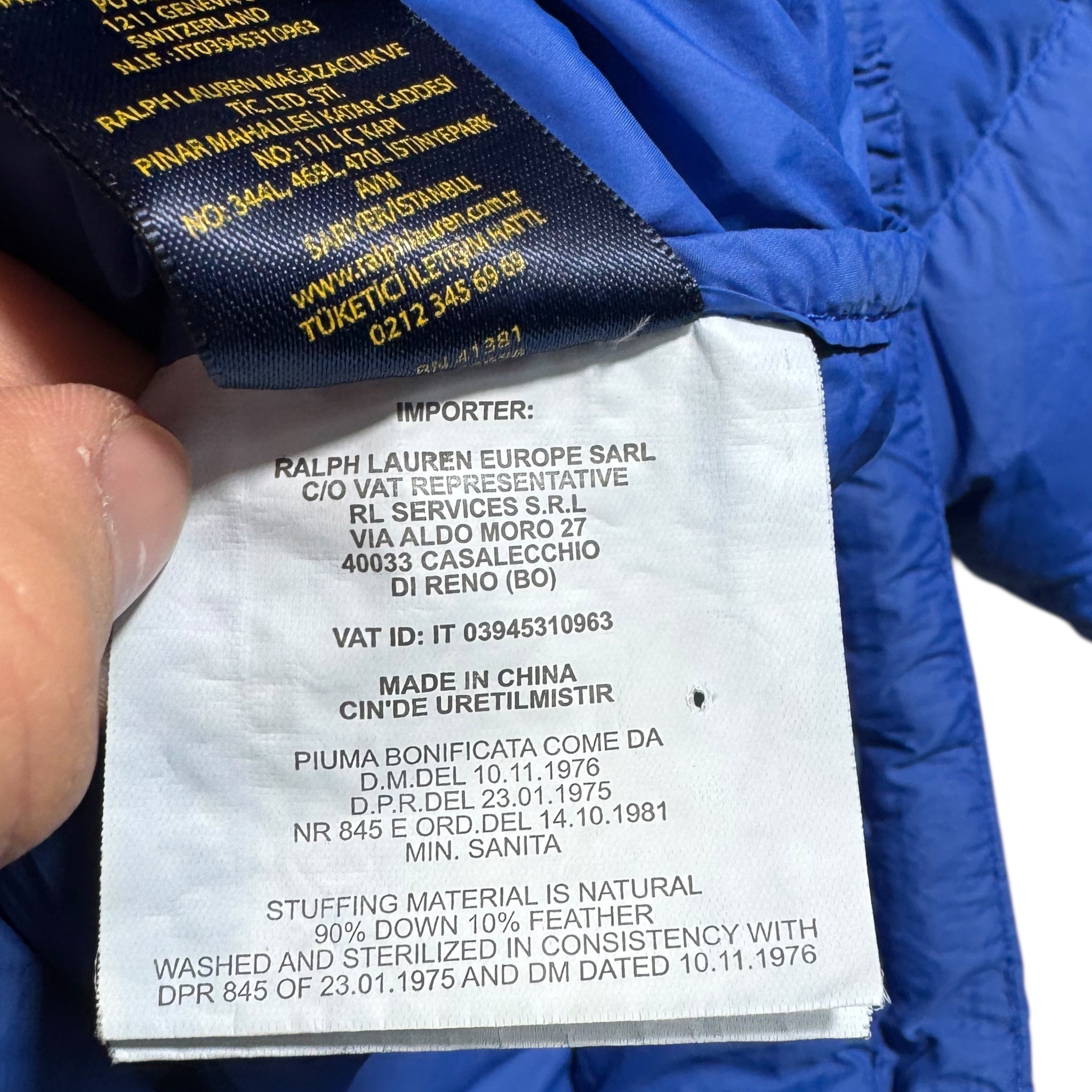 Doudoune Ralph Lauren (XL)