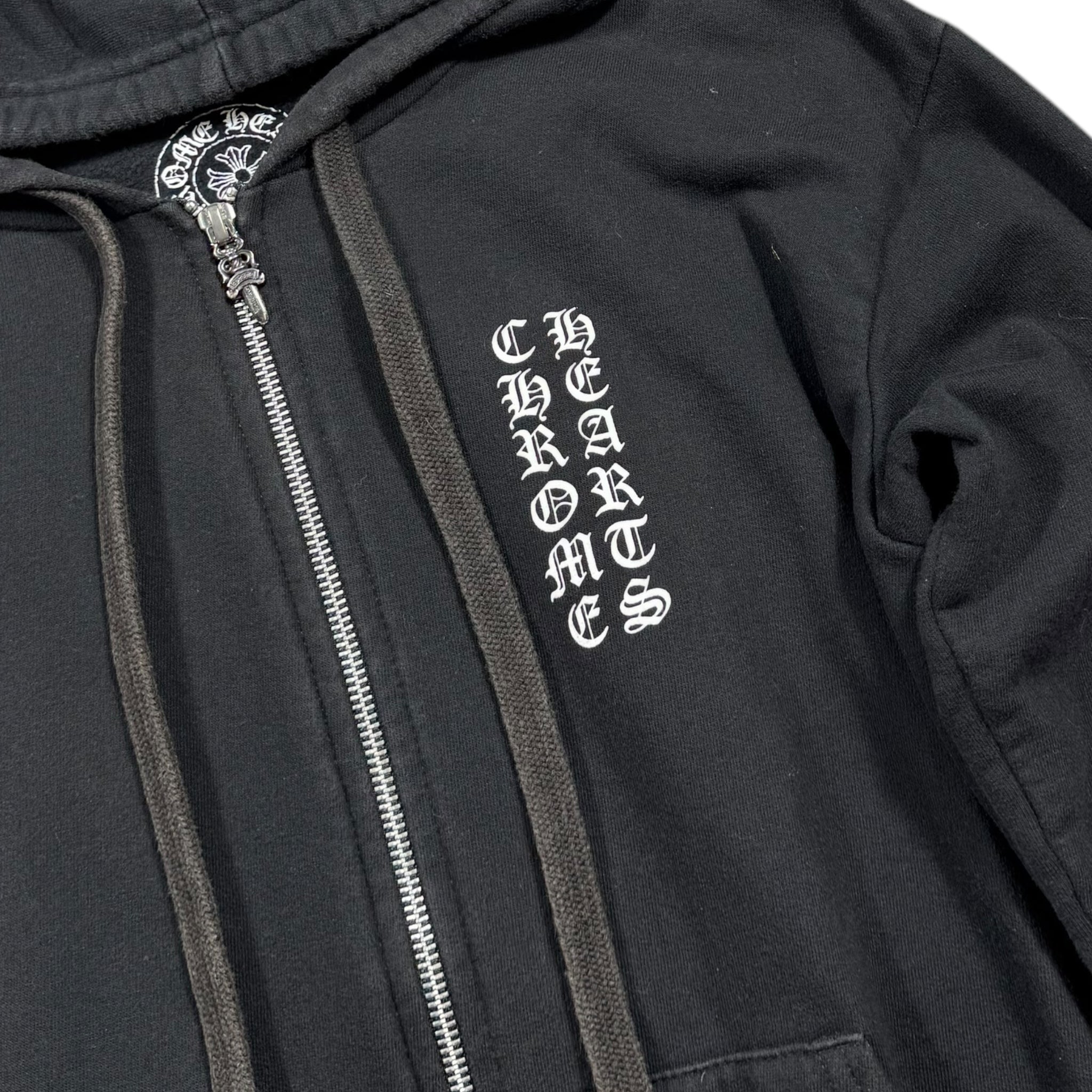 Chrome Hearts Zip-Up Sweatshirt