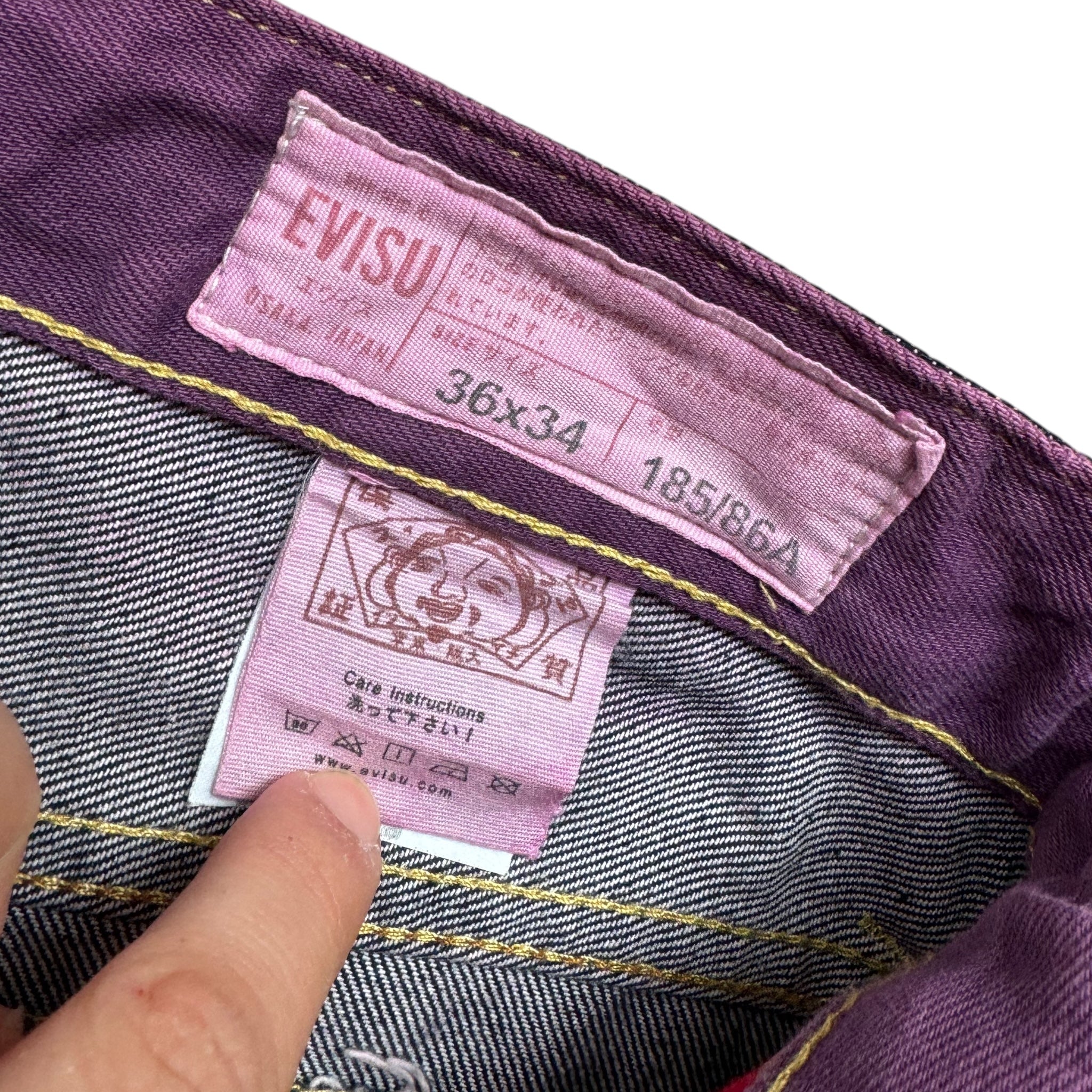 Jean baggy Evisu daicock (XL)