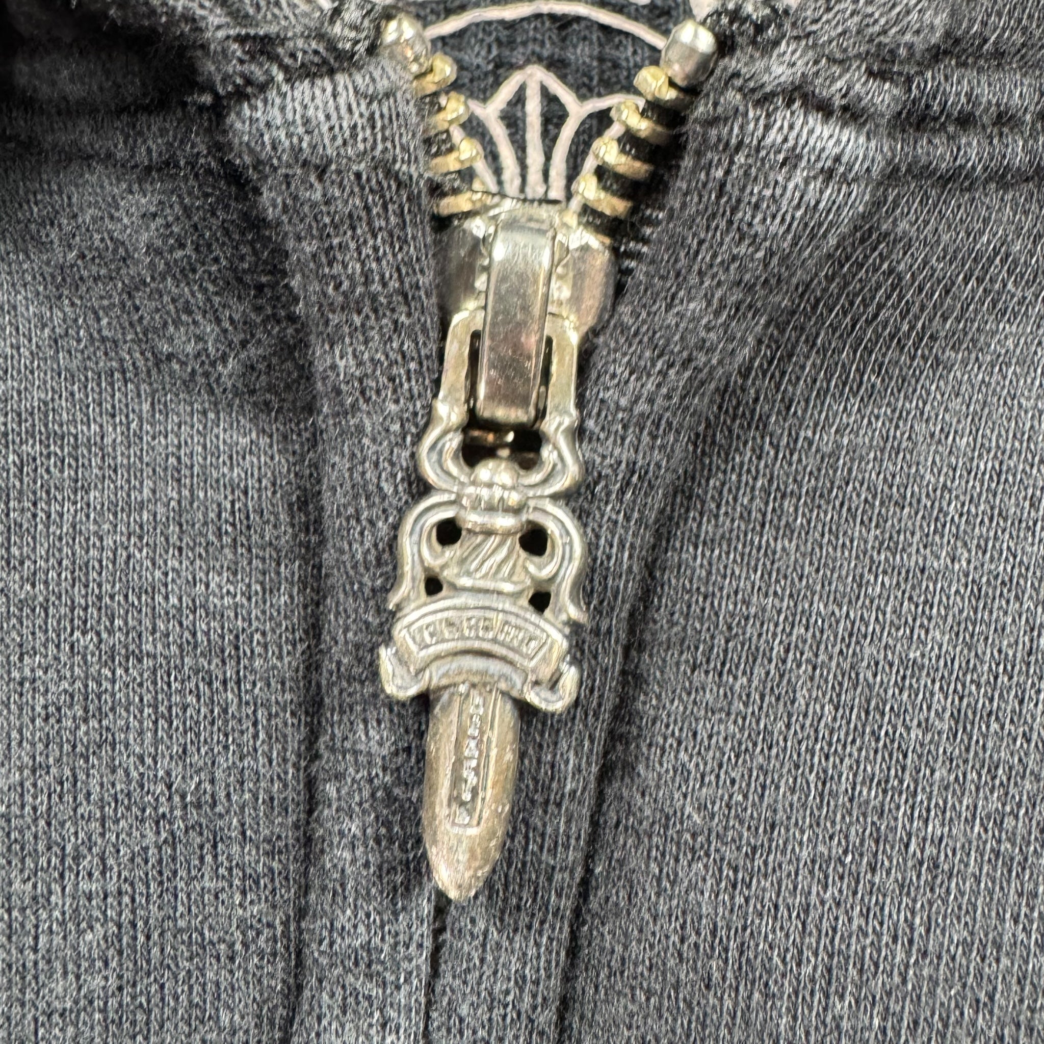 Chrome Hearts Zip-Up Sweatshirt