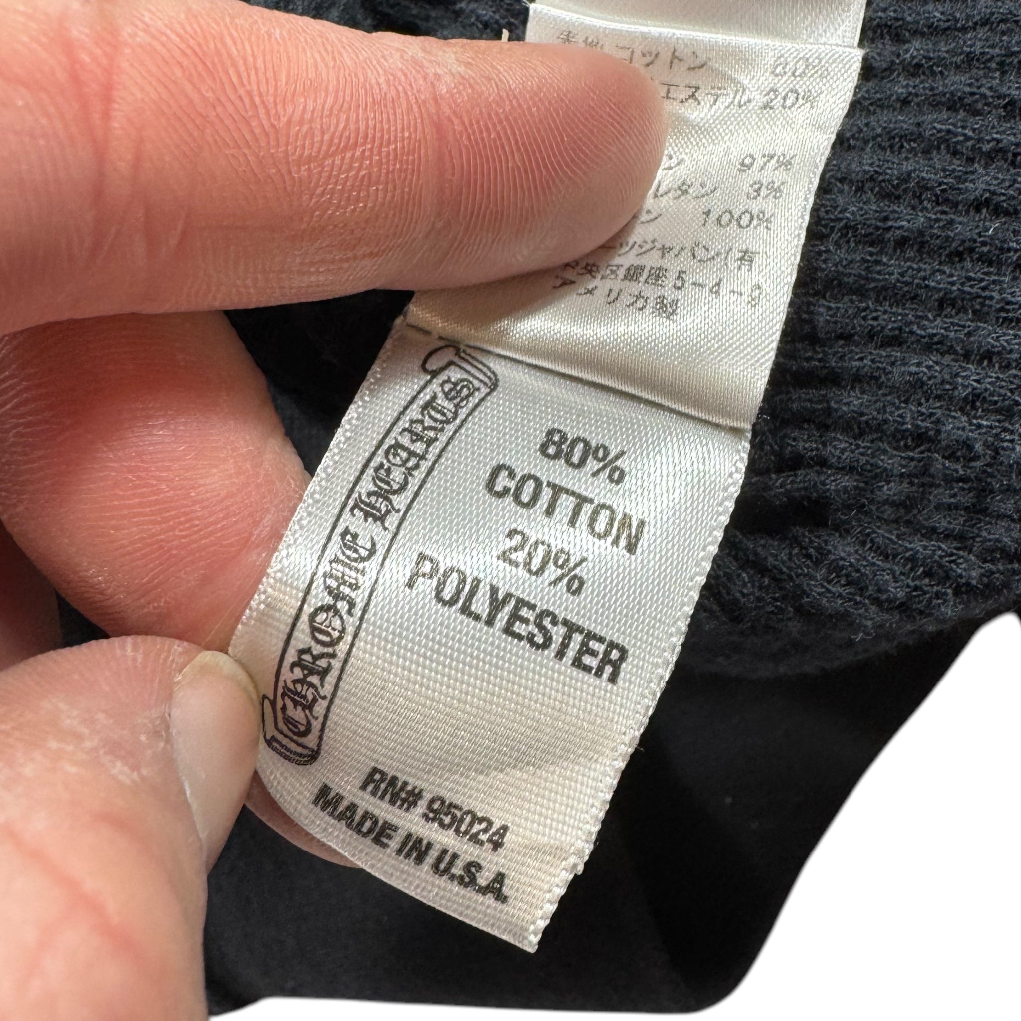 Chrome Hearts Zip-Up Sweatshirt