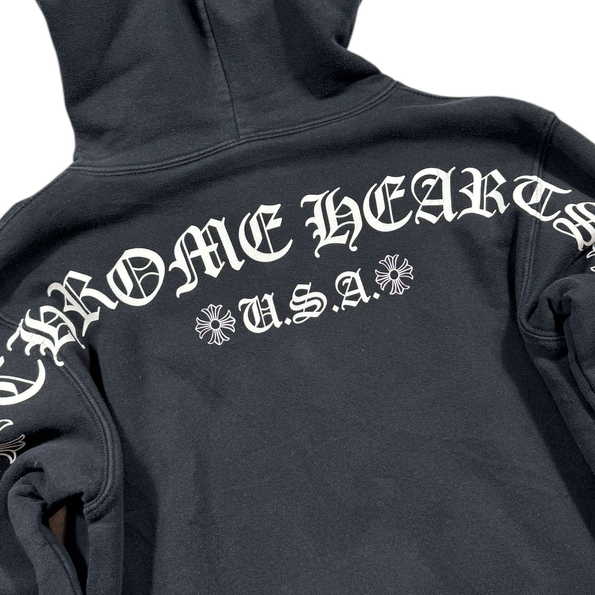 Chrome Hearts Zip-Up Sweatshirt
