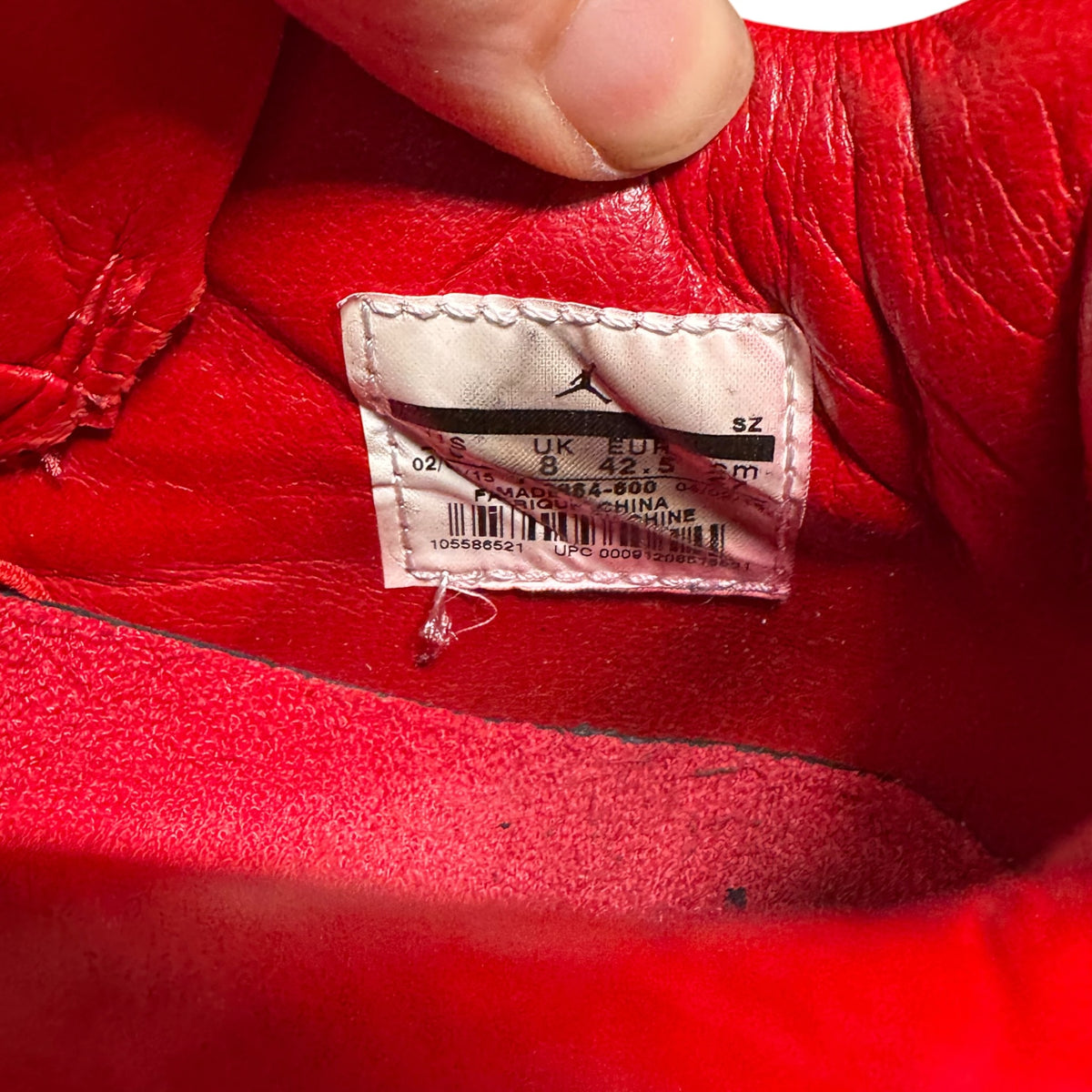 Jordan 4 Sam le Pompier (42.5EU)