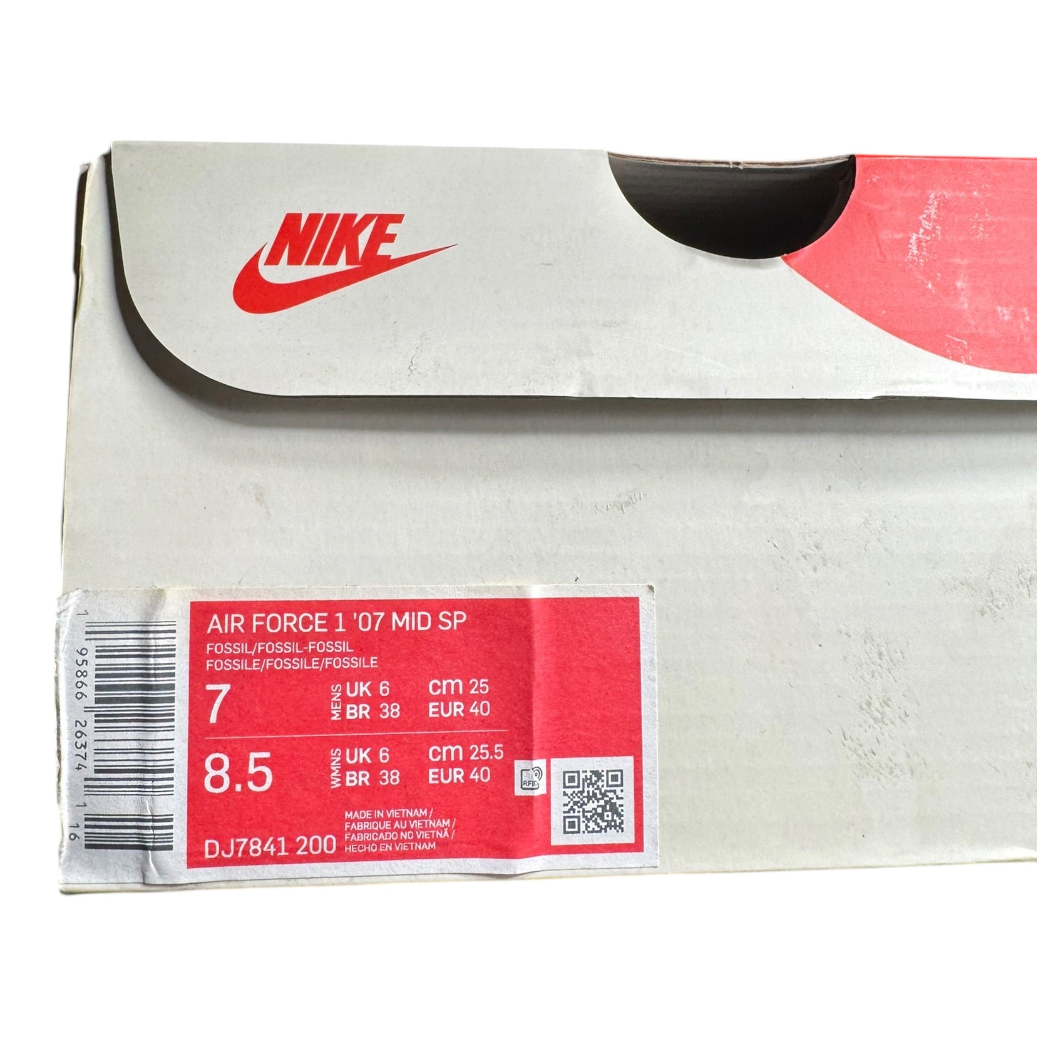 Air Force One Mid Stussy Fossil (40EU)