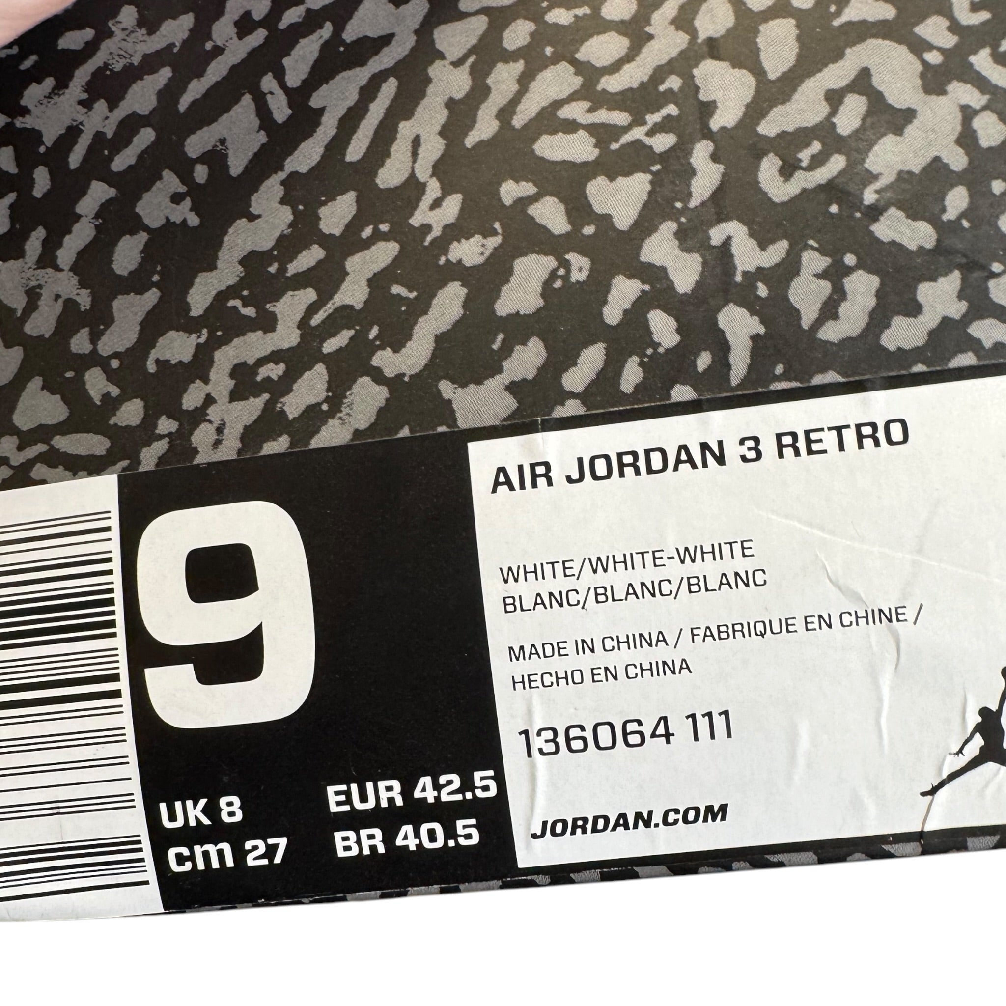Jordan 3 (42.5EU)