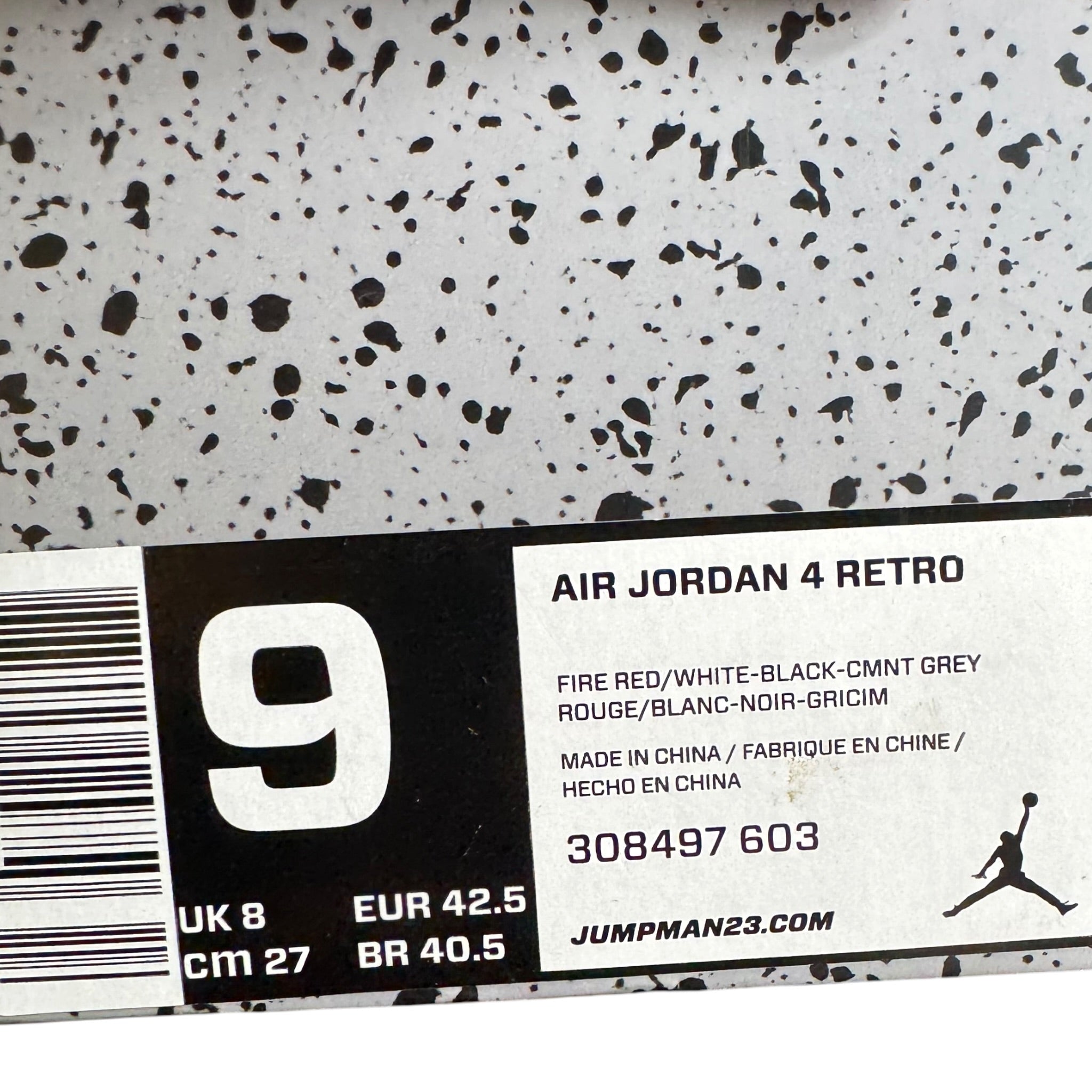 Jordan 4 Toro Bravo 2013 (42.5EU)