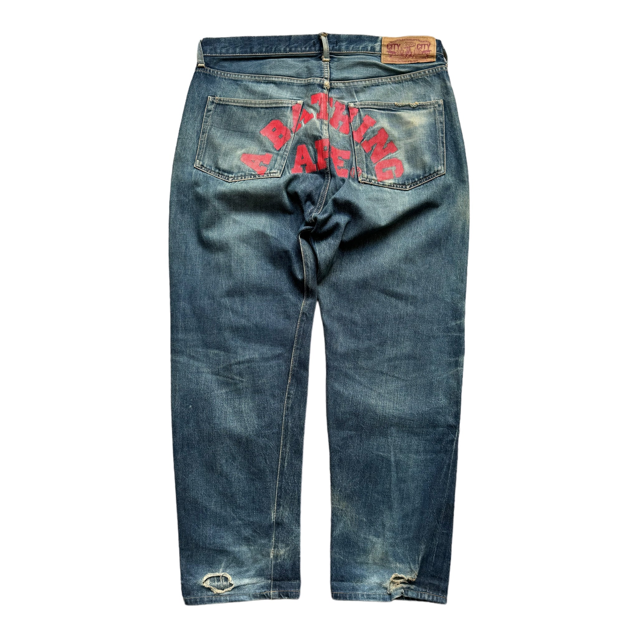 Baggy-Jeans von Bape (XL)