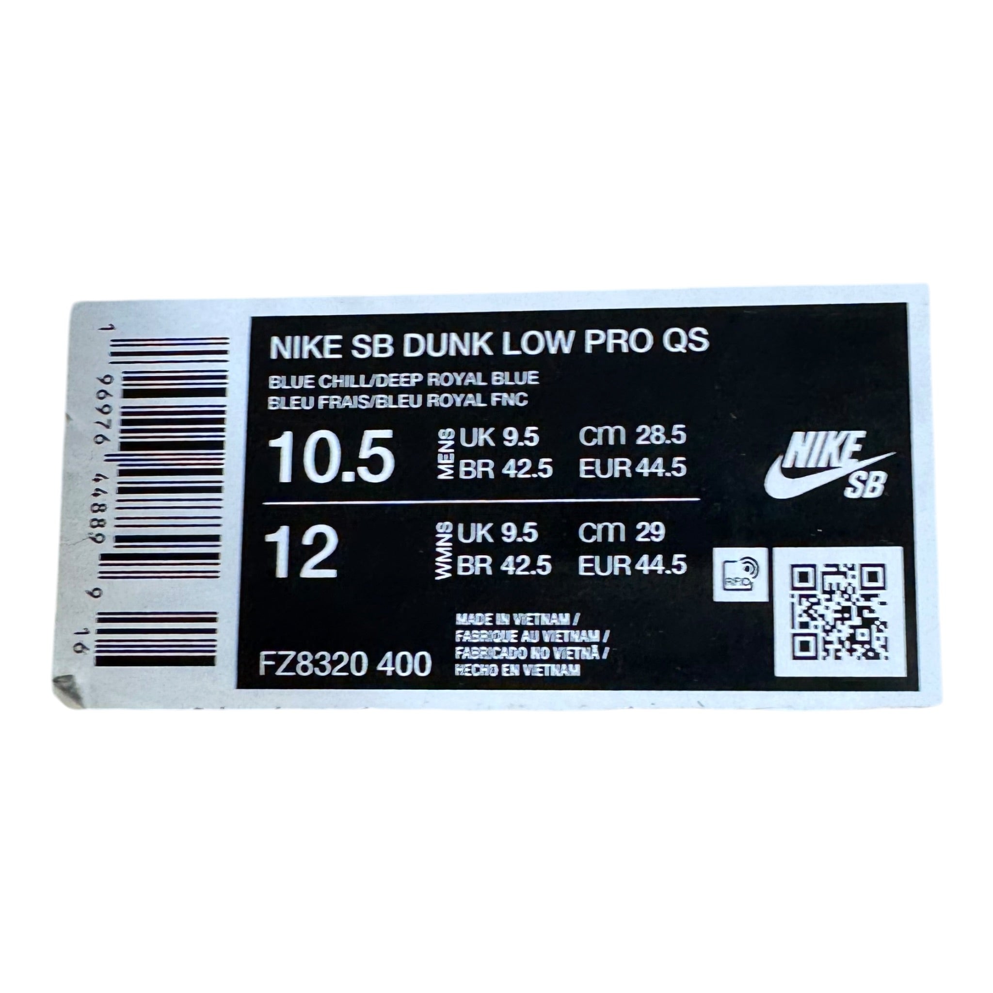 Dunk SB Low Super Nana (44.5EU)
