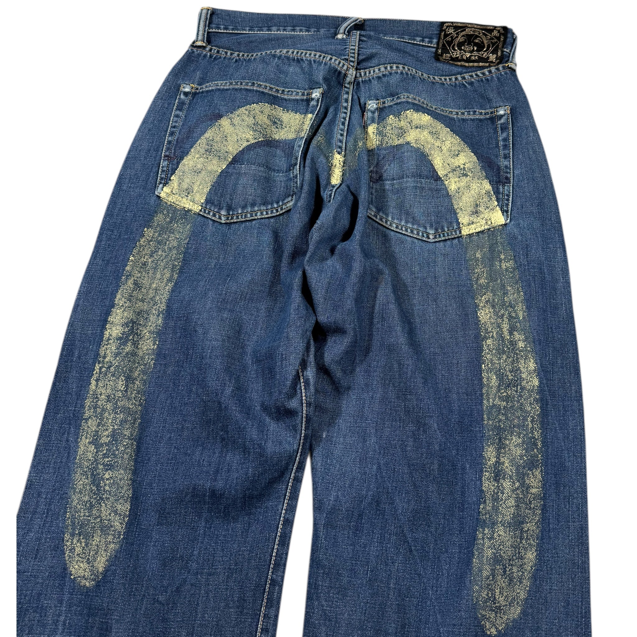 Jean baggy Evisu daicock (M)