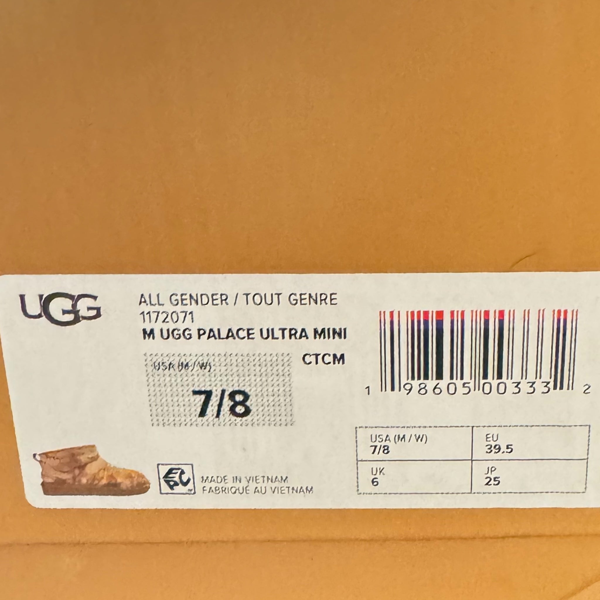 Ugg x Palace (39.5EU)