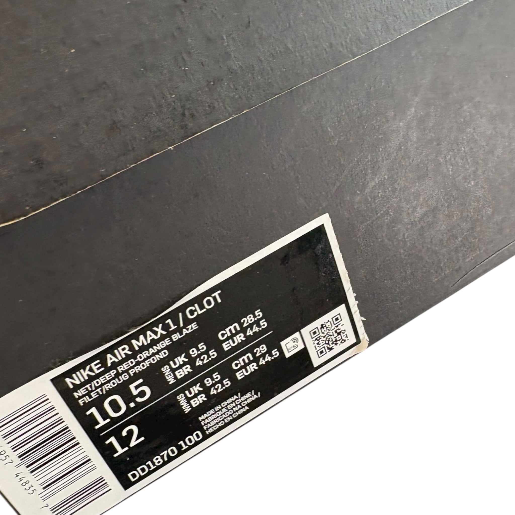 Air Max One Clot (44.5EU)