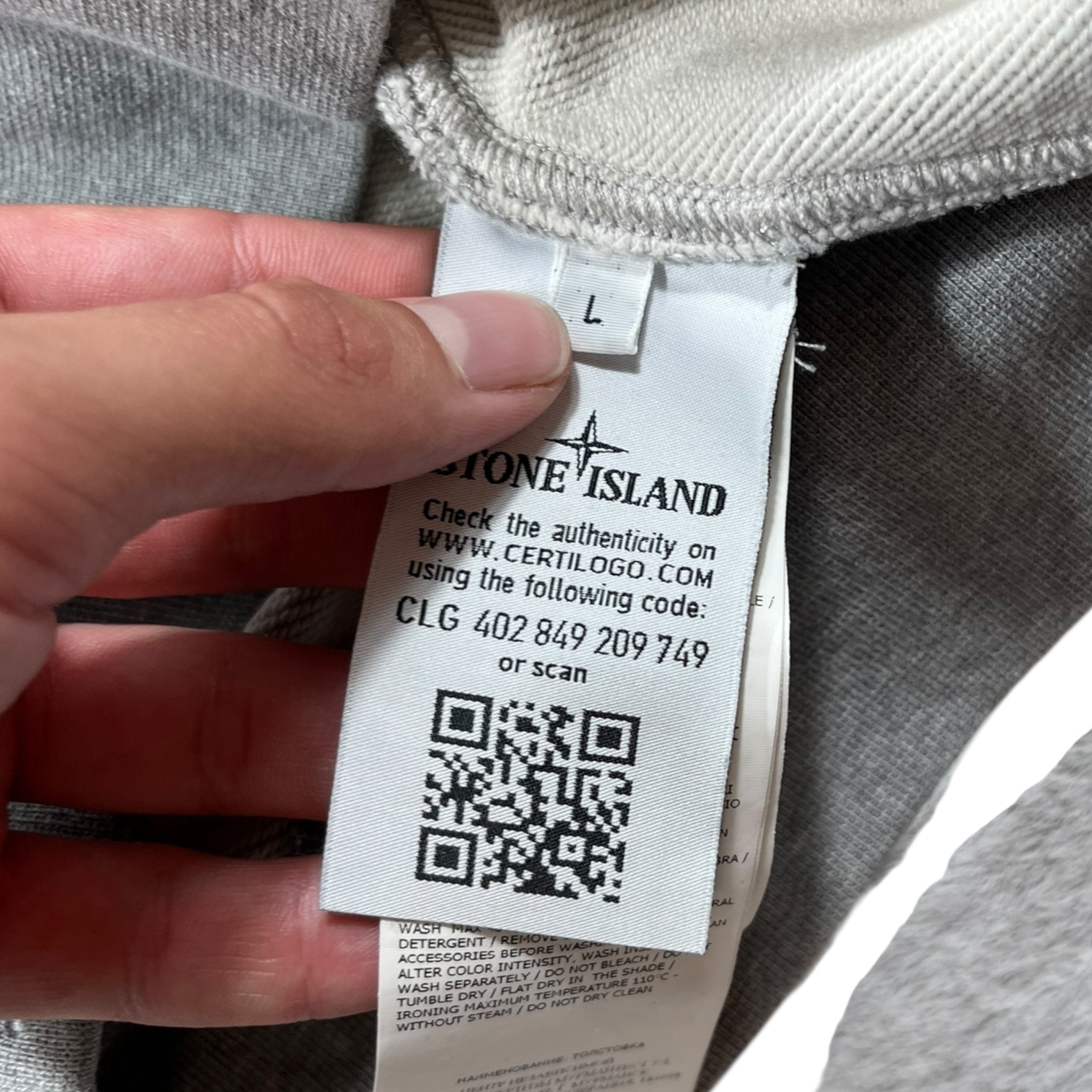 Sweat Stone Island (L)