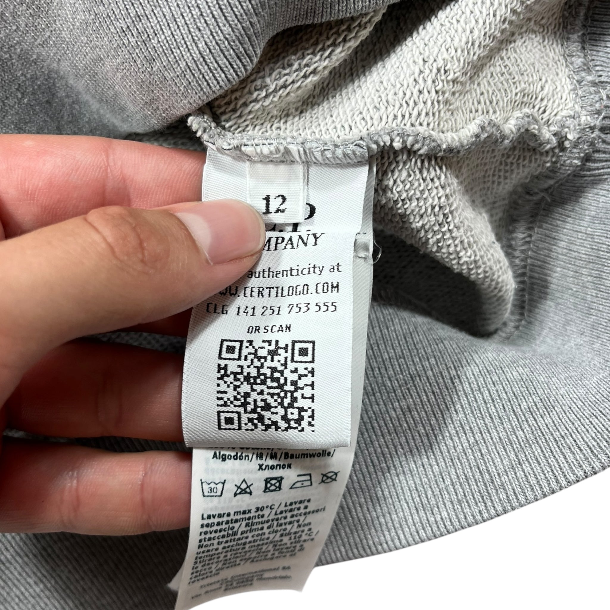 Sweat C.P. Company (12A)