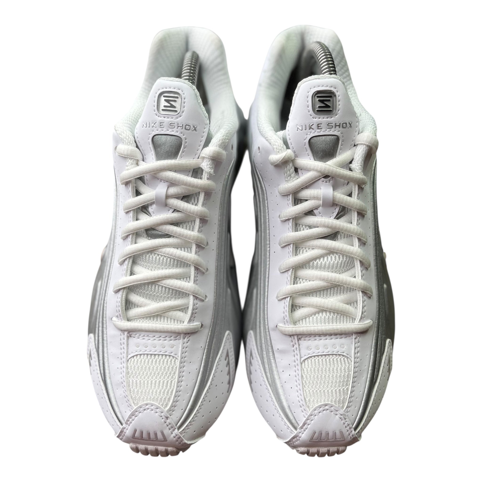 Nike Shox R4 Weiß Metallic Volt (40EU)