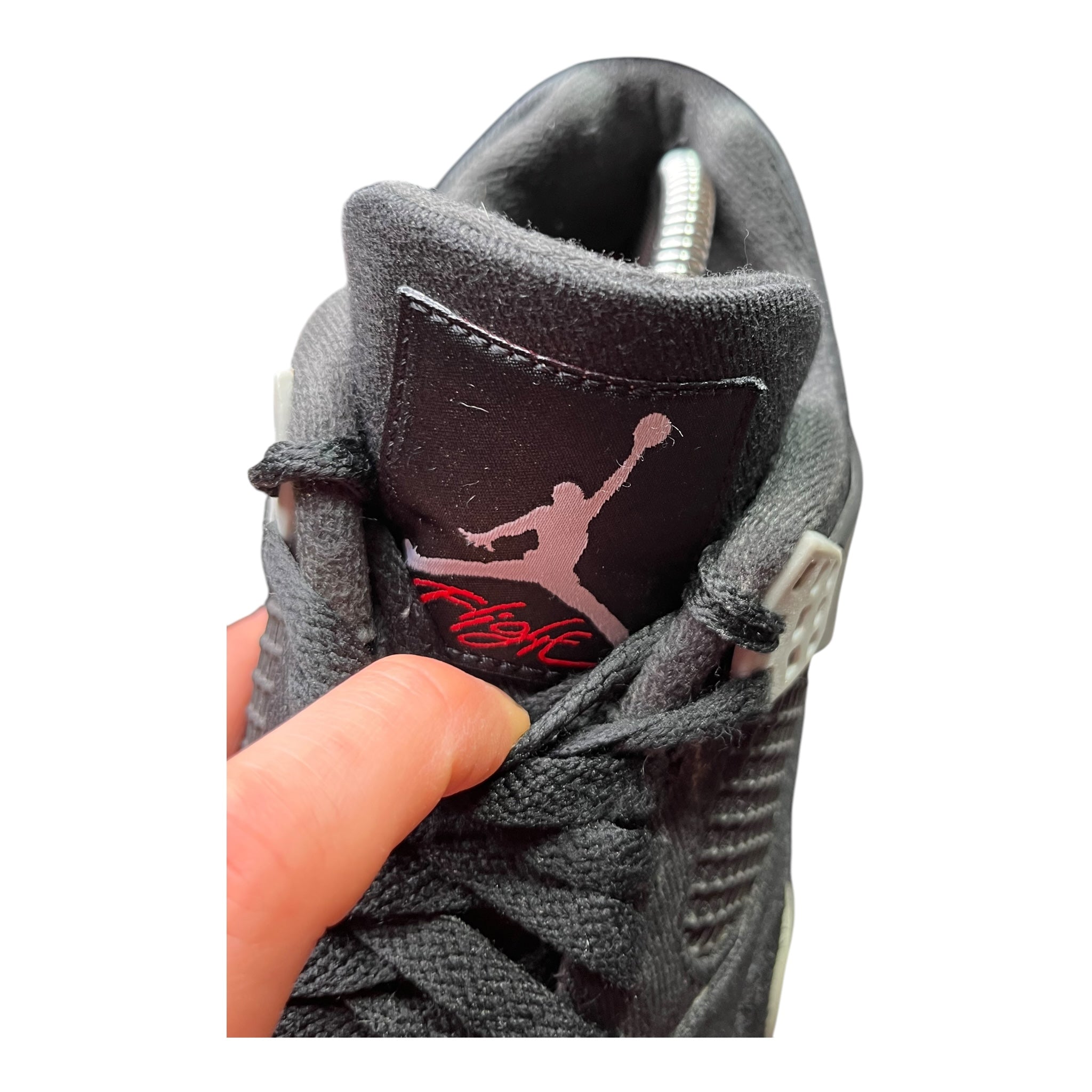 Jordan 4 Retro Schwarz Canvas (43EU)