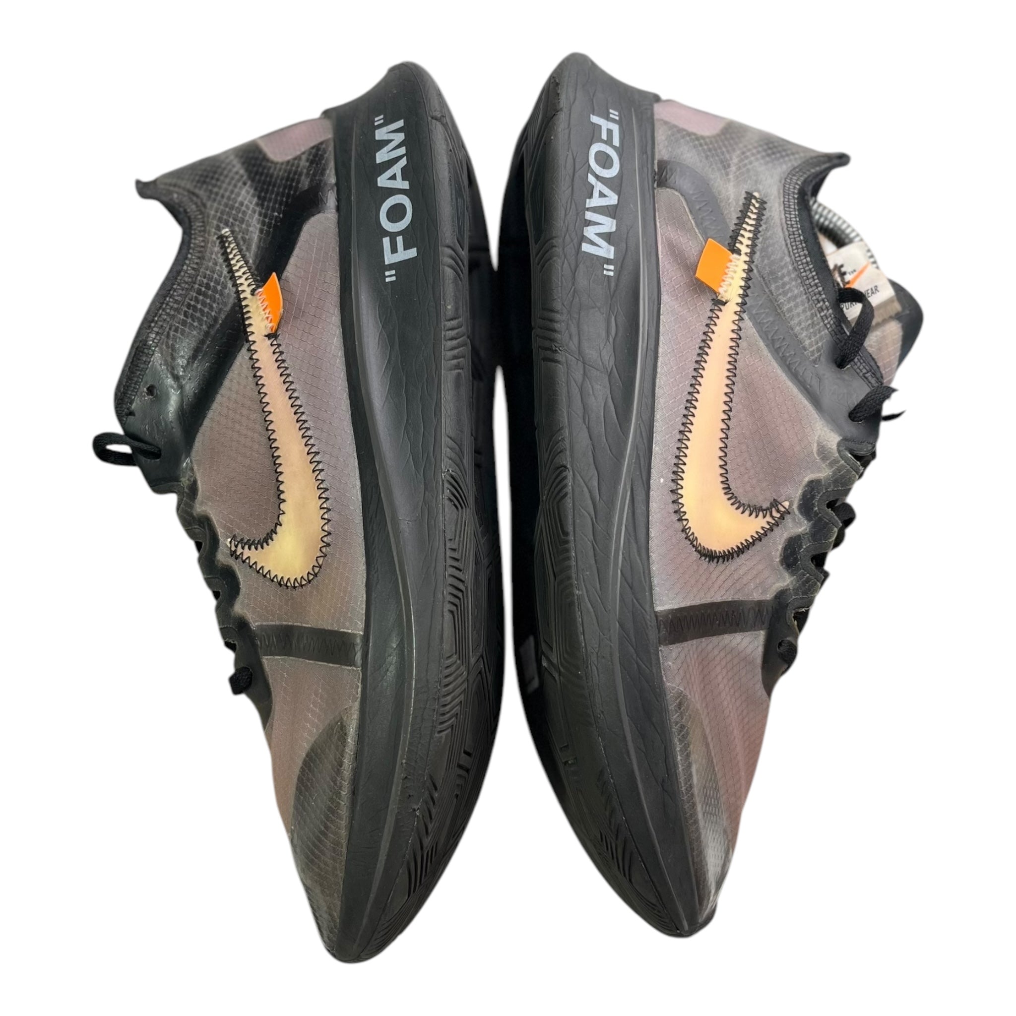 Nike Zoom Fly Off White Schwarz Silber (45EU)