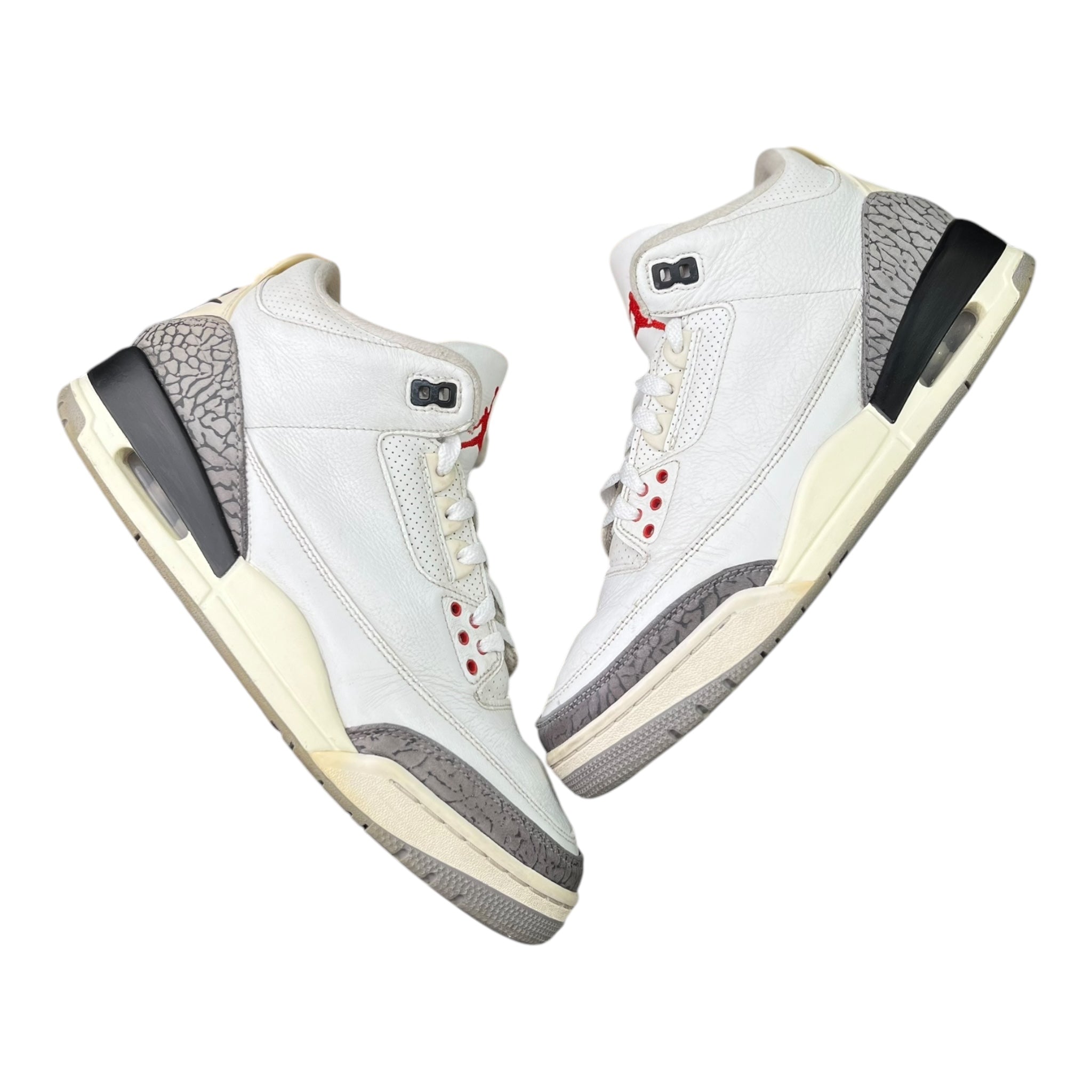 Jordan 3 Retro Weiß Zement Neuinterpretiert (44EU)