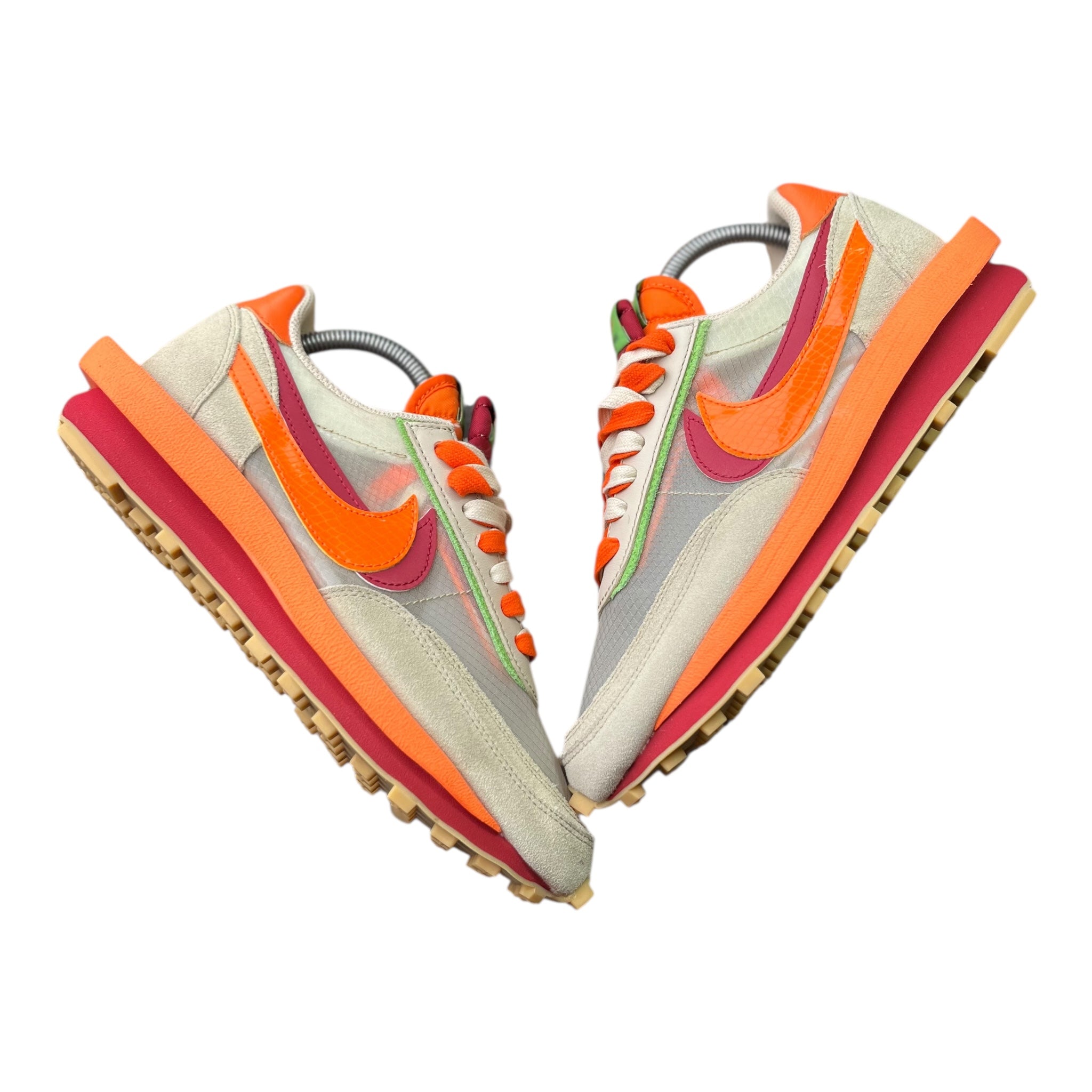 Nike LD Waffle Sacai Clot Net Orange Blaze (40EU)