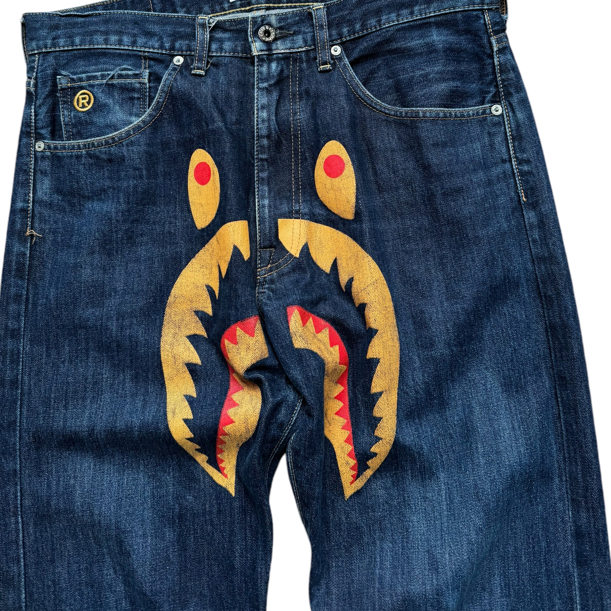 Bape baggy jeans (L)