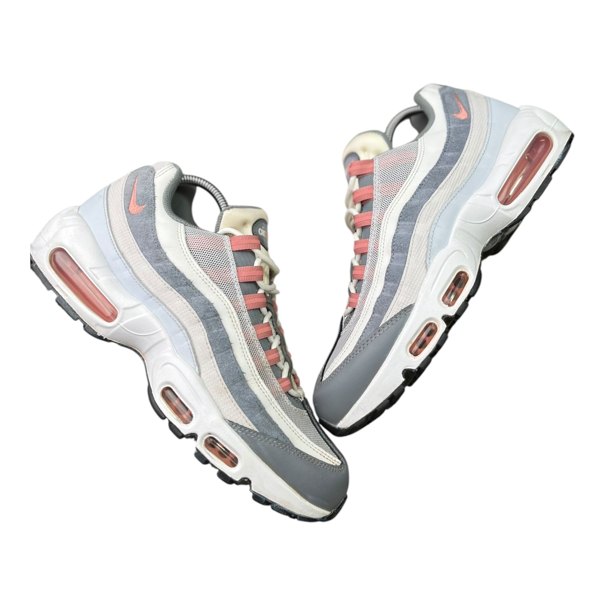 Nike Air Max 95 Weit Grau Rot Stardust (43EU)