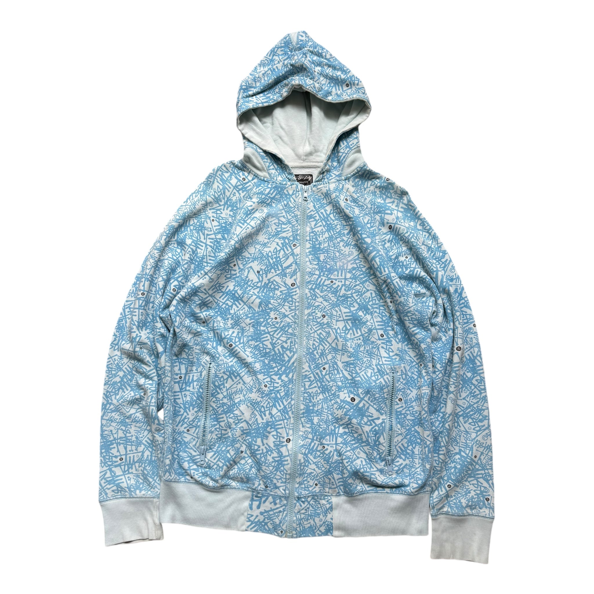 Stussy Zip-Up Sweatshirt (M)