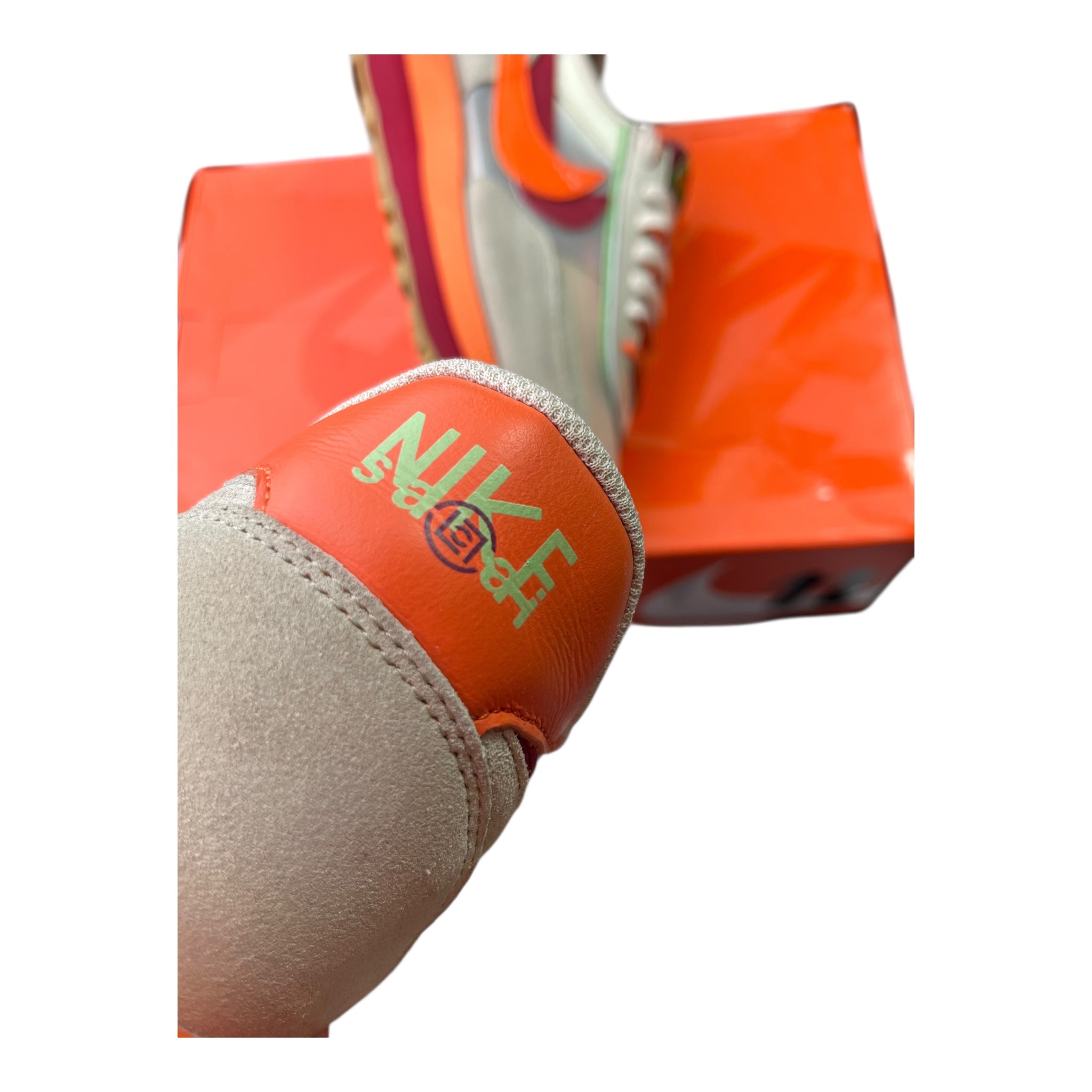 Nike LD Waffle Sacai Clot Net Orange Blaze (46EU)
