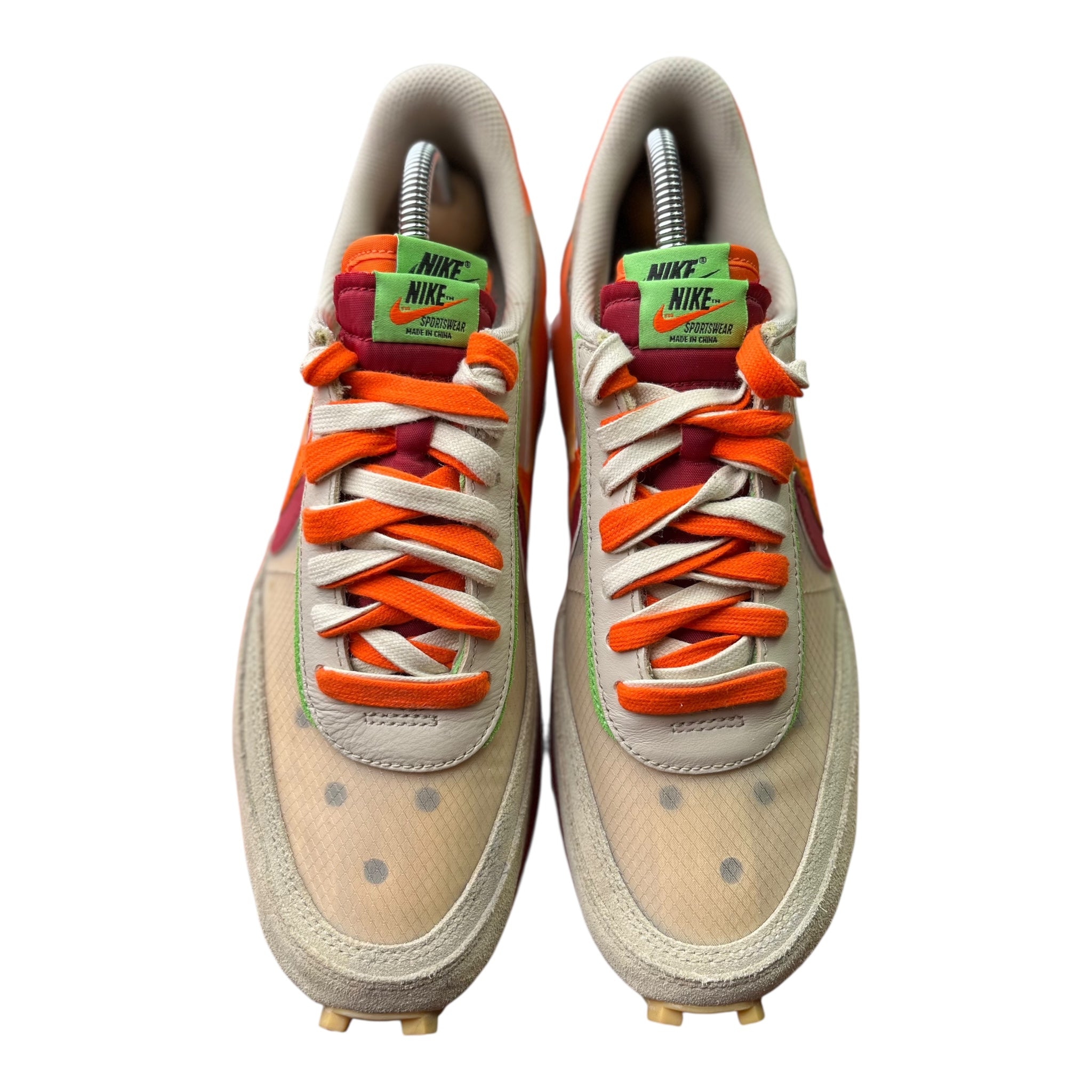 Nike LD Waffle Sacai Clot Net Orange Blaze (44.5EU)