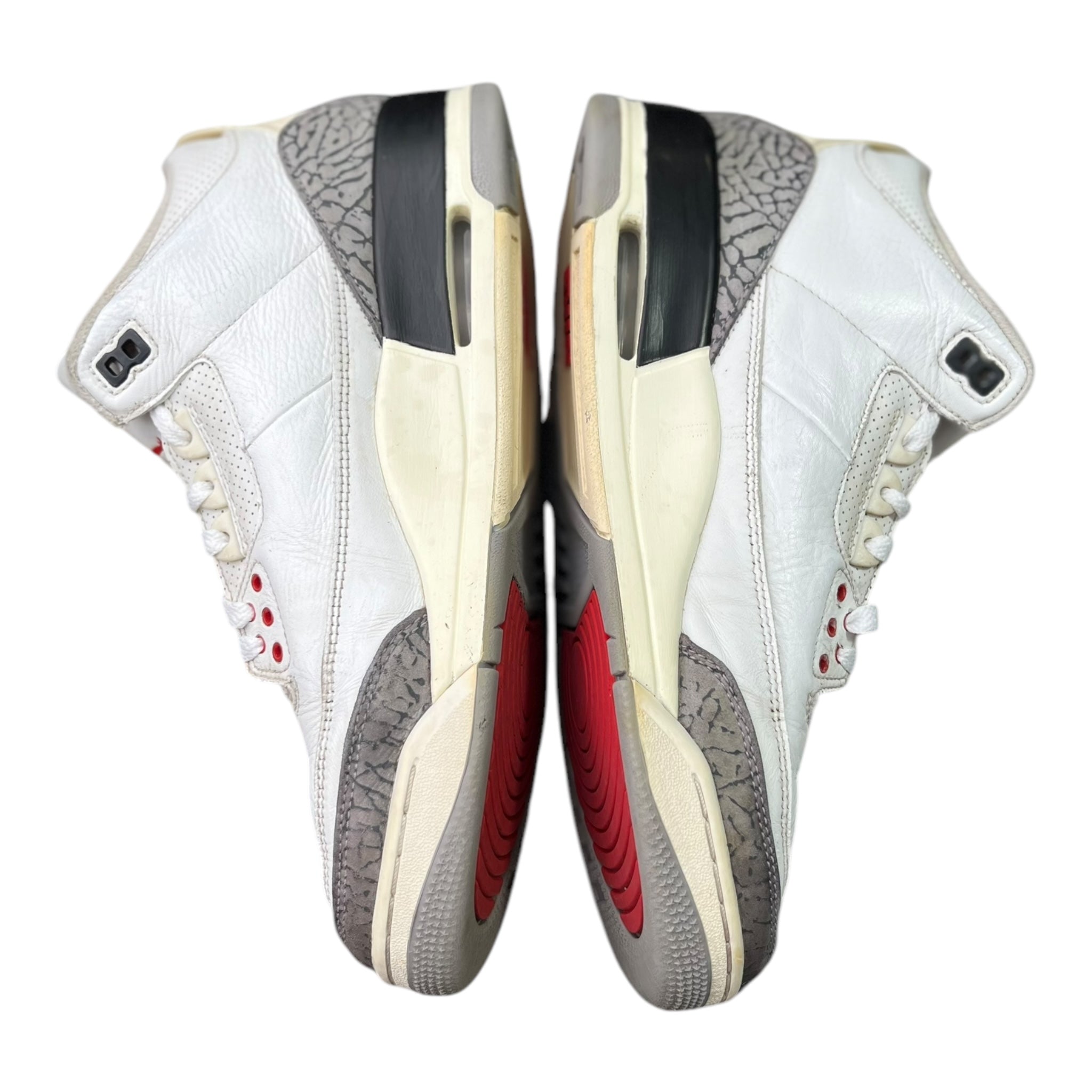 Jordan 3 Retro Weiß Zement Neuinterpretiert (44EU)