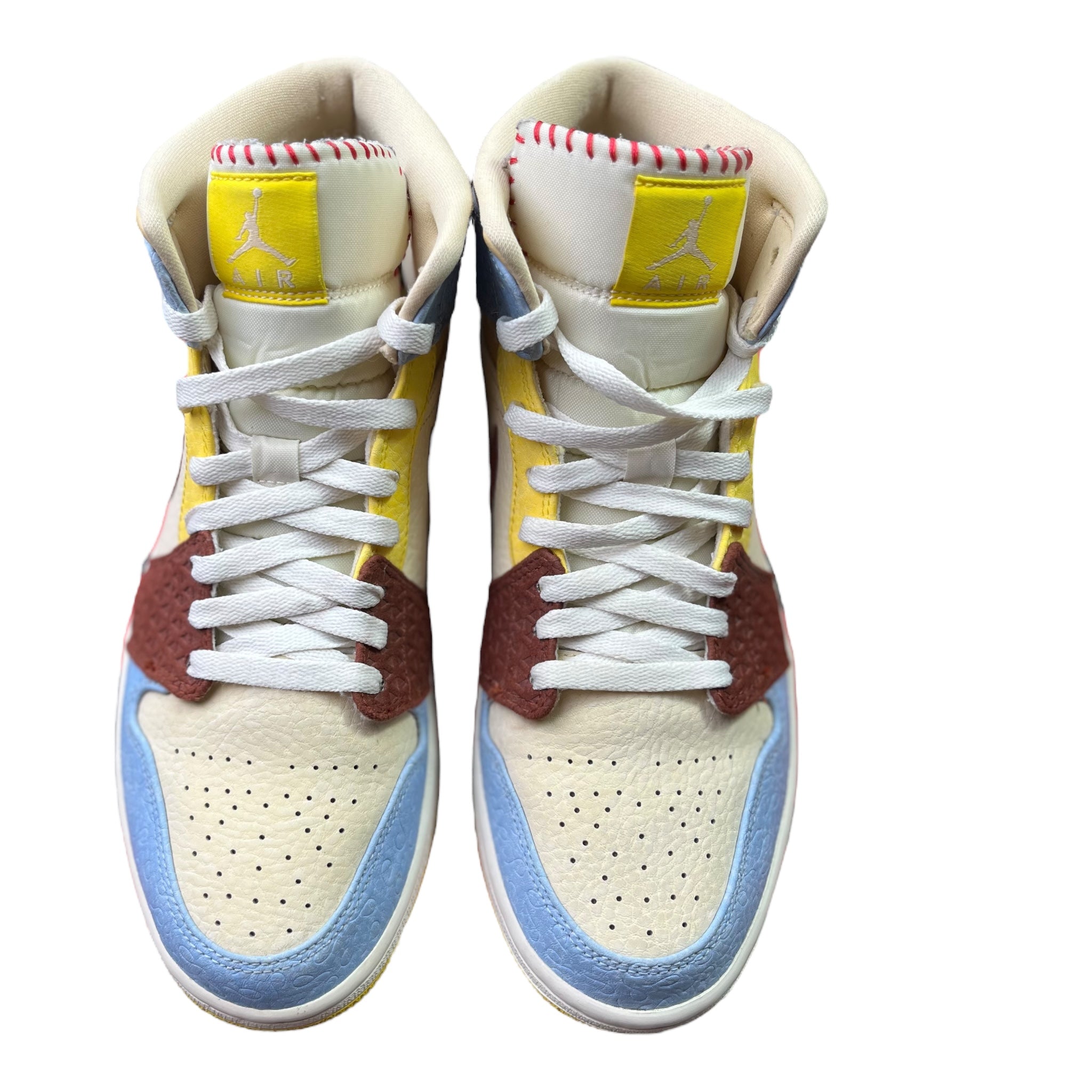 Jordan 1 Mid SE Fearless Maison Château Rouge (43EU)