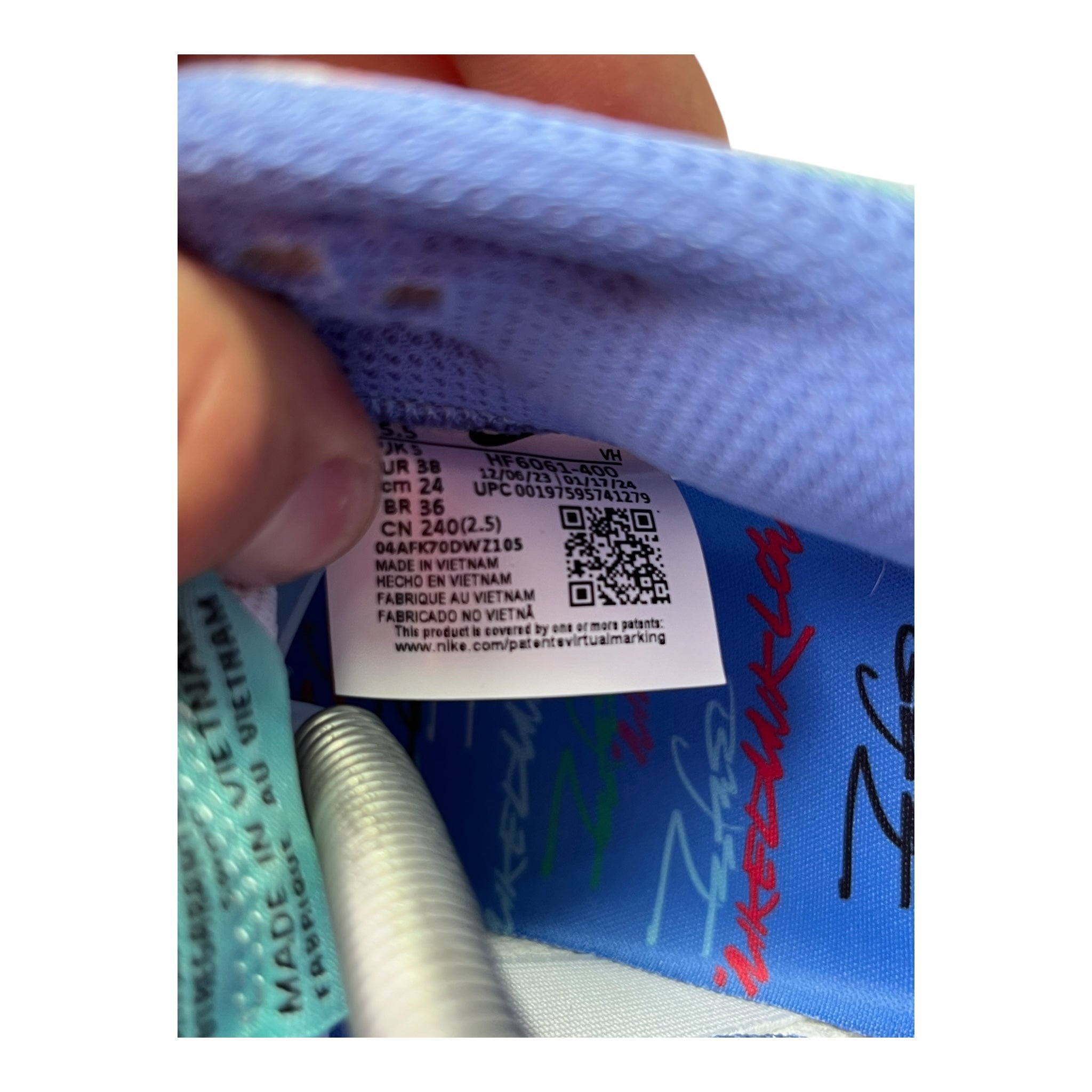 Nike Dunk Low SB Futura Laboratories Bleached Aqua (38EU)