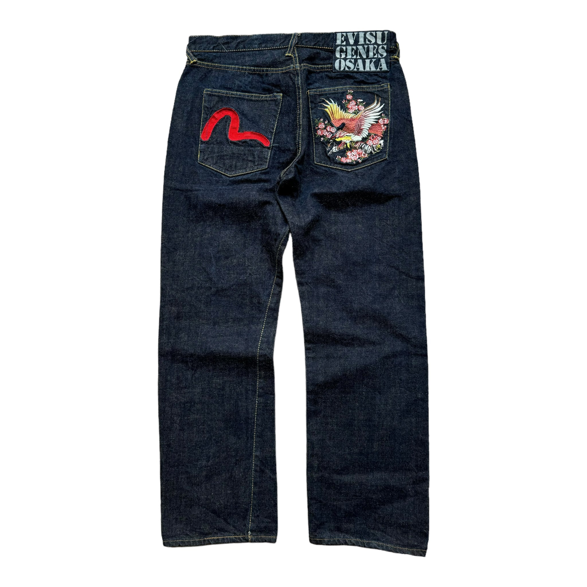 Jean baggy seagull Evisu (S)