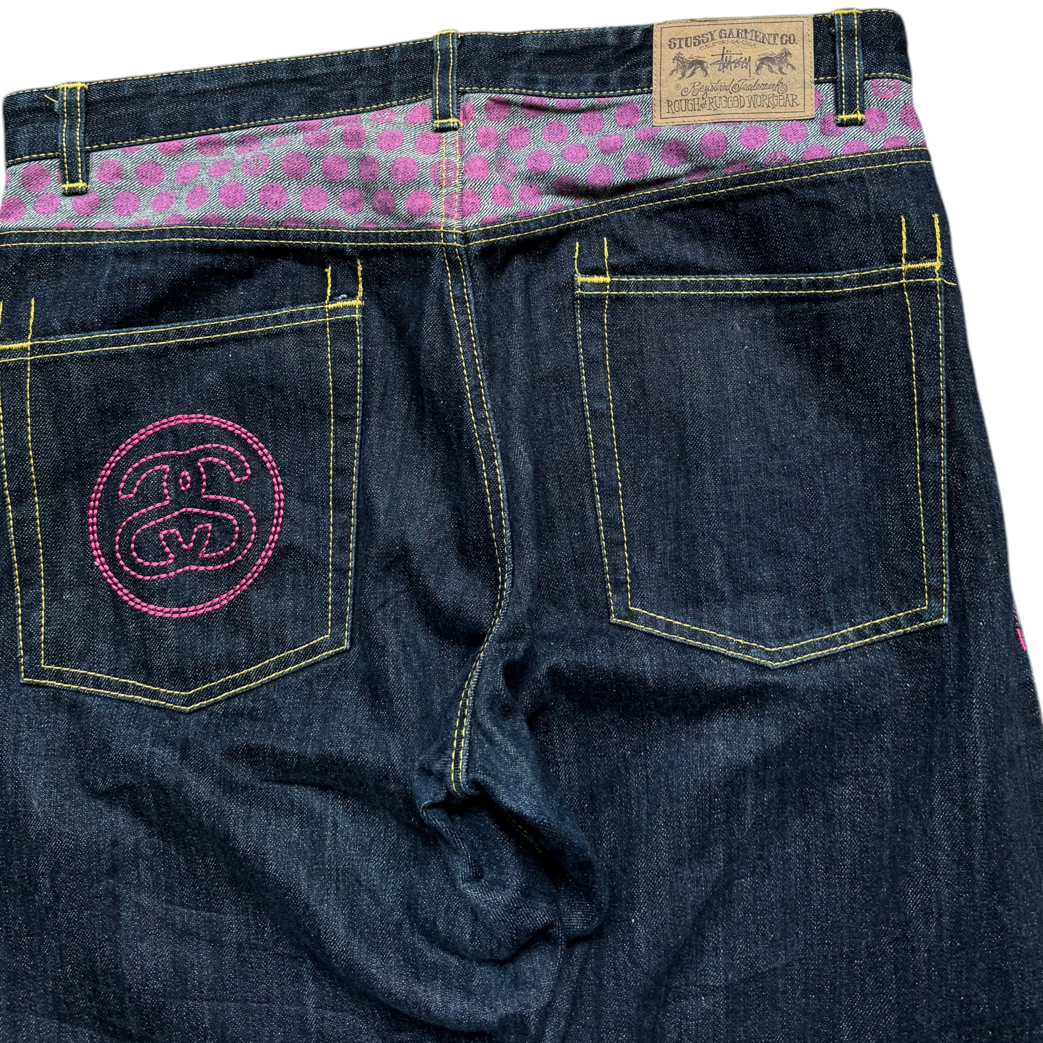 Jean baggy Stussy (L)