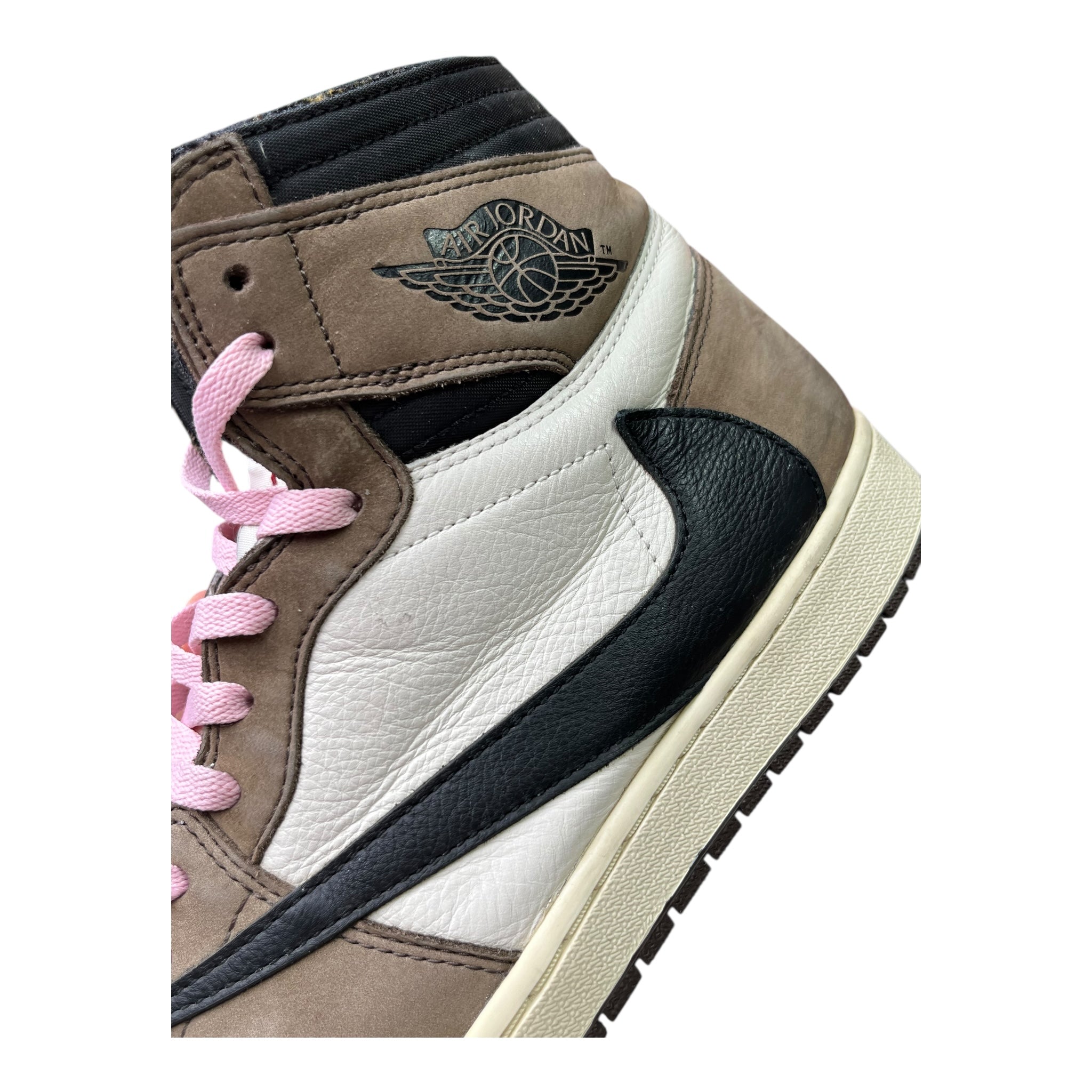 Jordan 1 Retro High Travis Scott Cactus Jack Mocha (48.5EU)