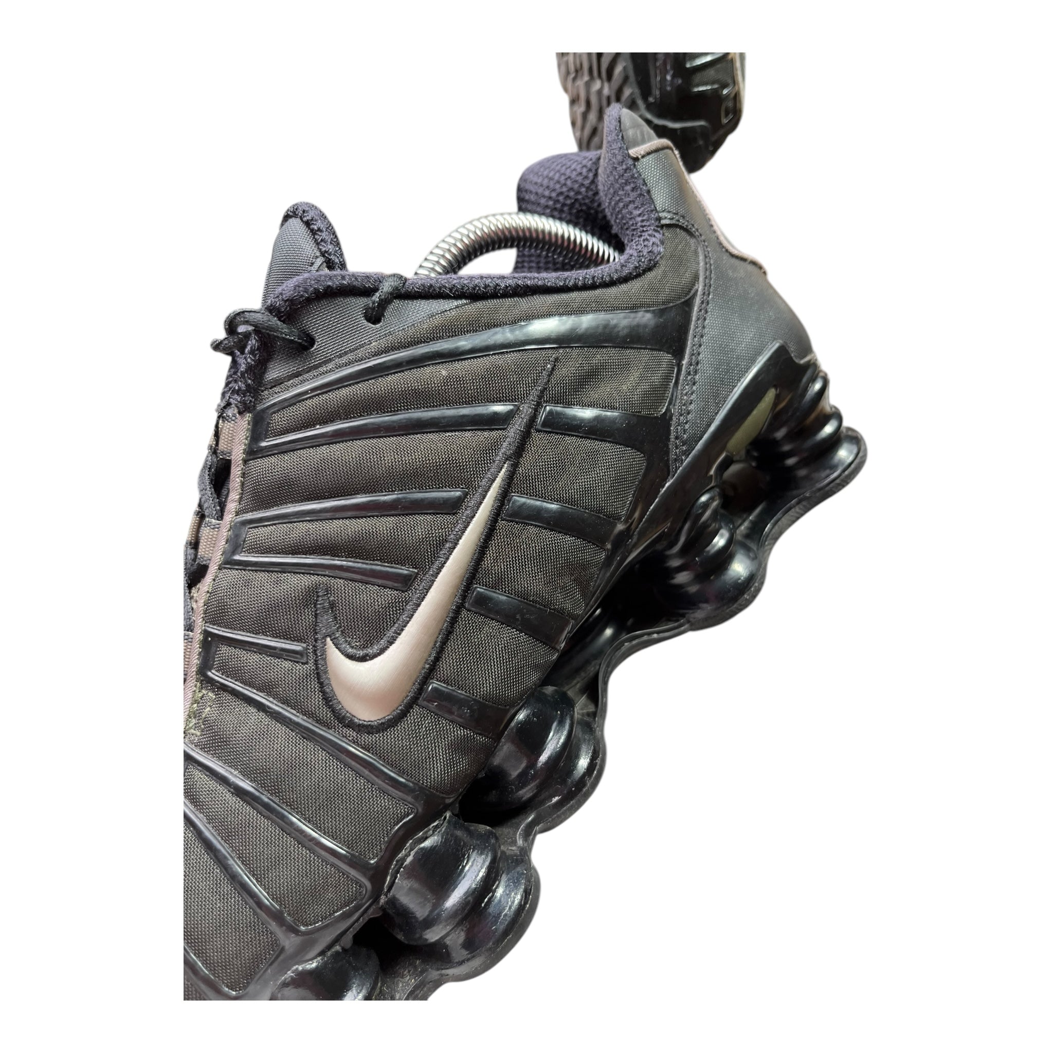 Nike Shox TL Black Metallic Pewter Cargo Khaki (45EU)