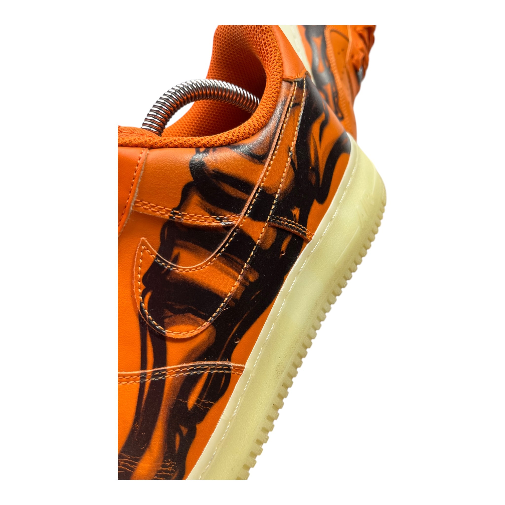 Nike Air Force 1 Low Skeleton Orange (44.5EU)