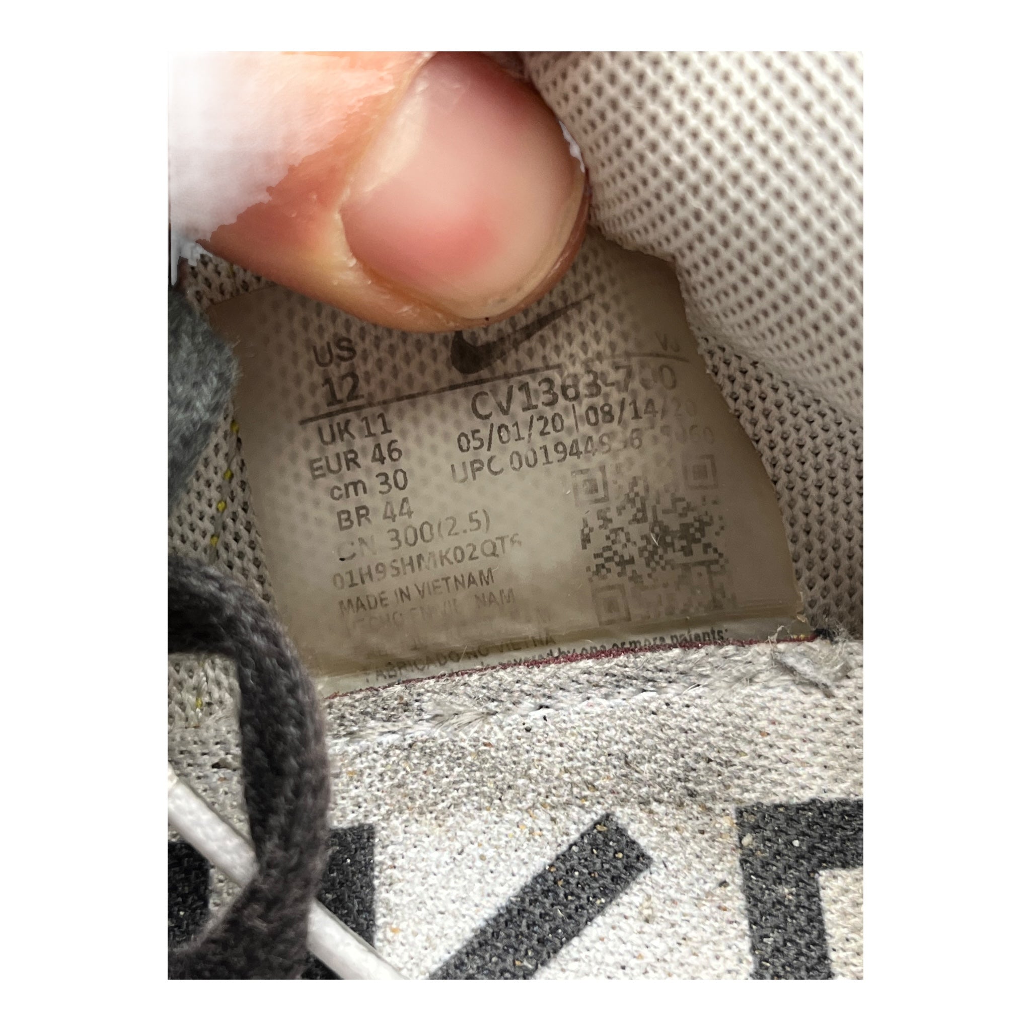 Nike Sacai Vaporwaffle Tour Yellow (46EU)