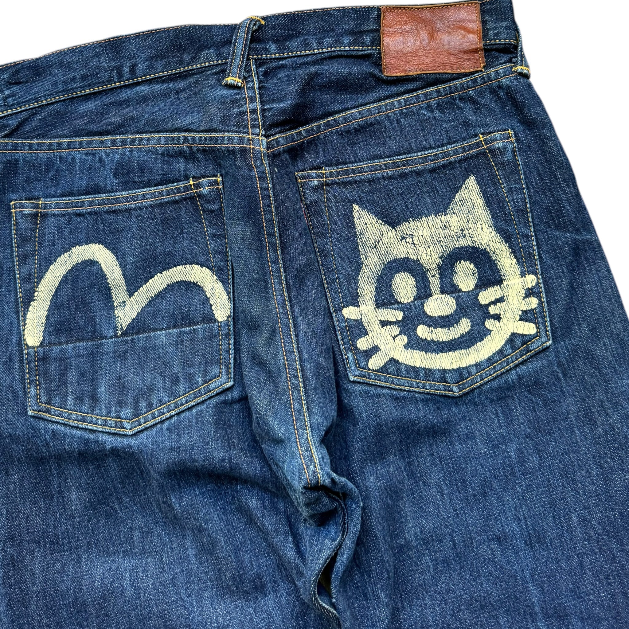 Evisu Seagull baggy jeans (S)