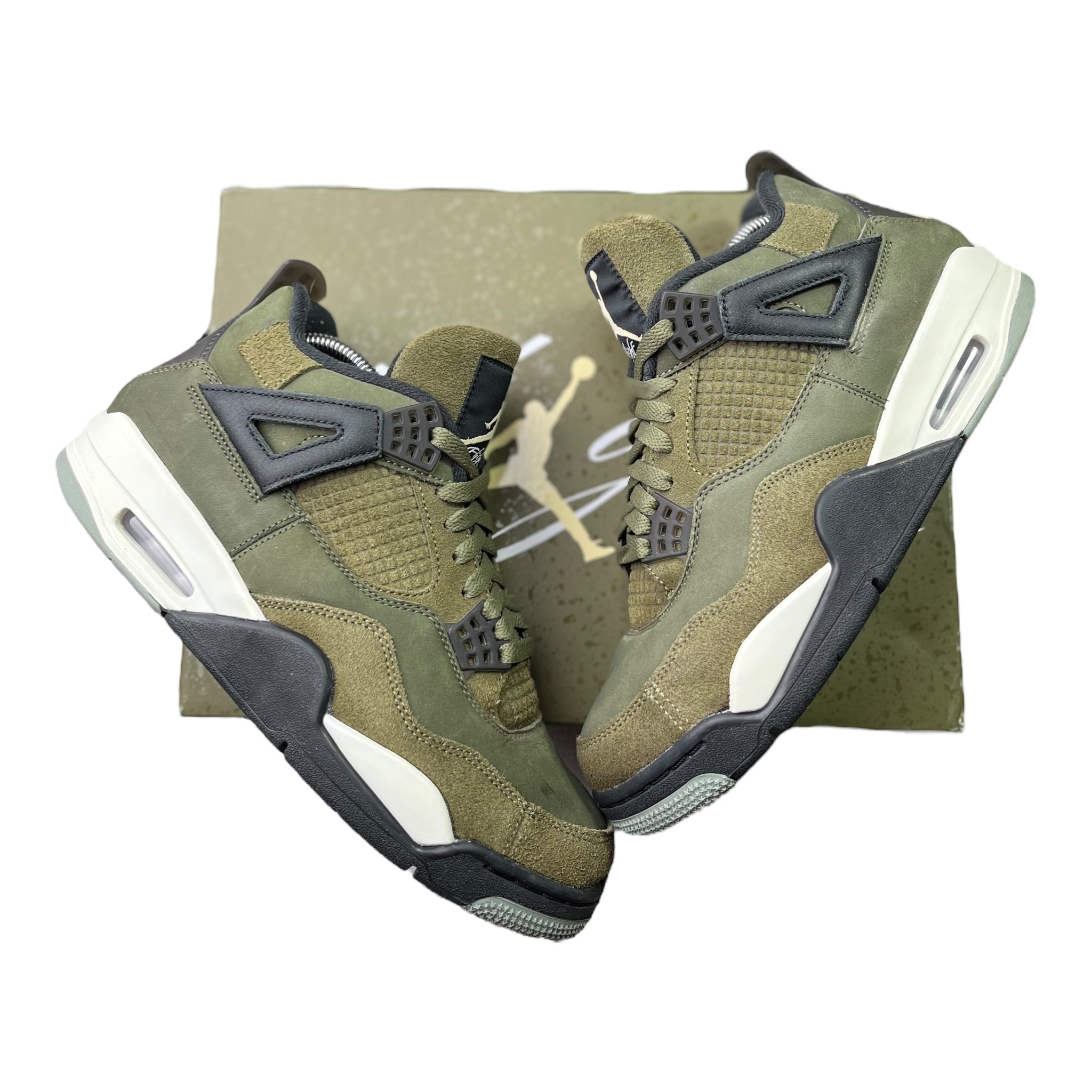 Jordan 4 Retro Craft Medium Olive (43EU)