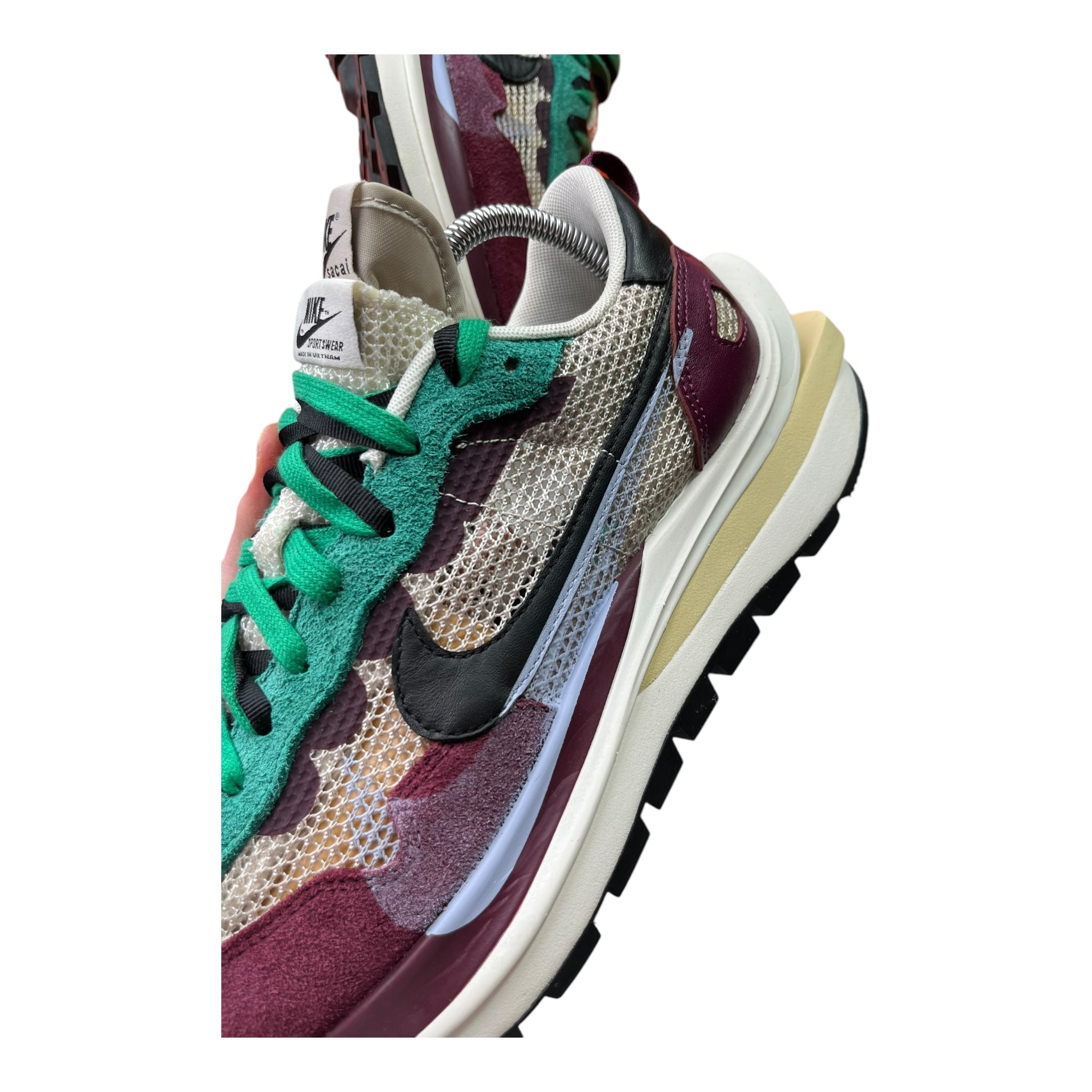 Nike Vapporwaffle Sacai Villain Red Neptune Green (44EU)