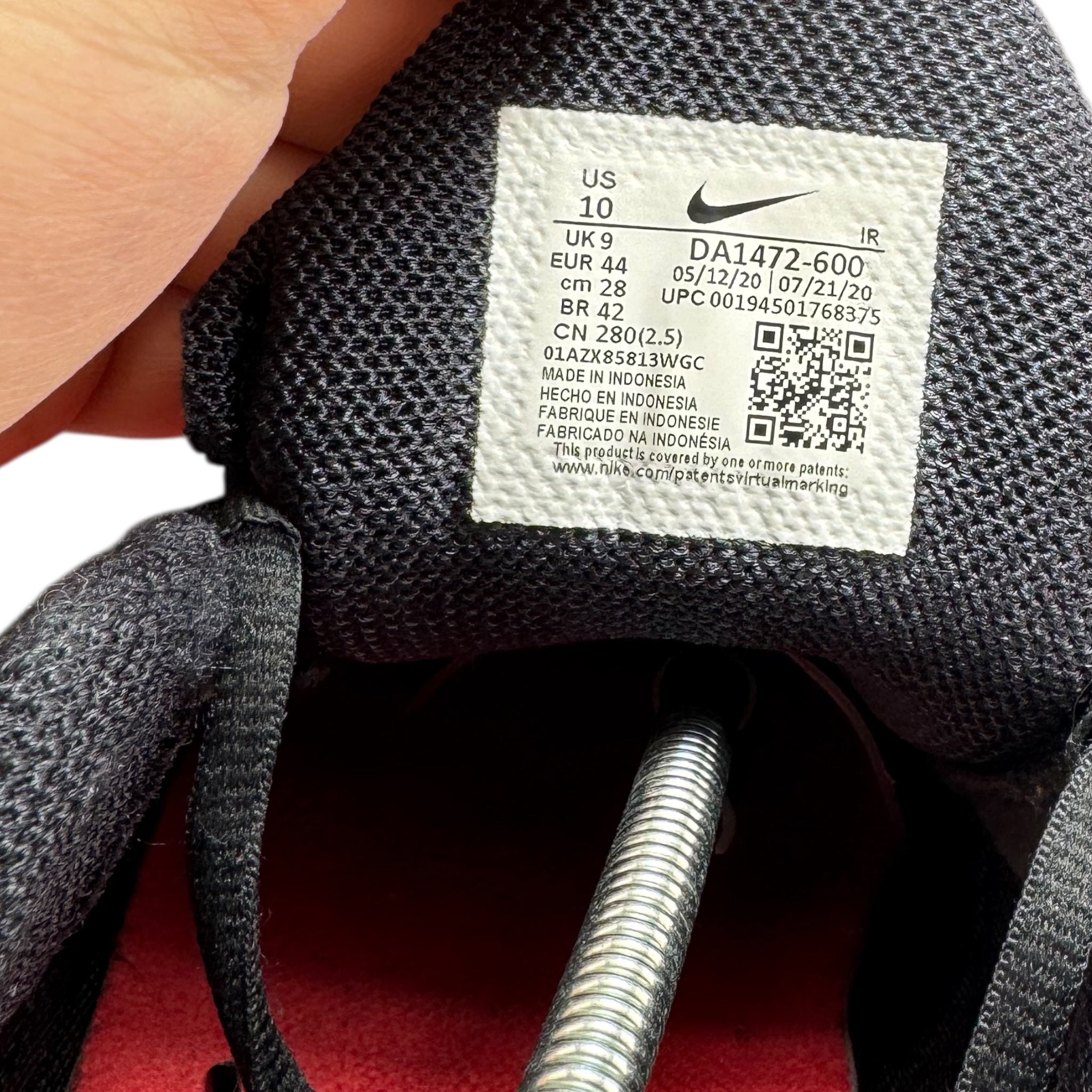 Suprême x Nike Air Max Plus TN « Fire Pink » (44EU)